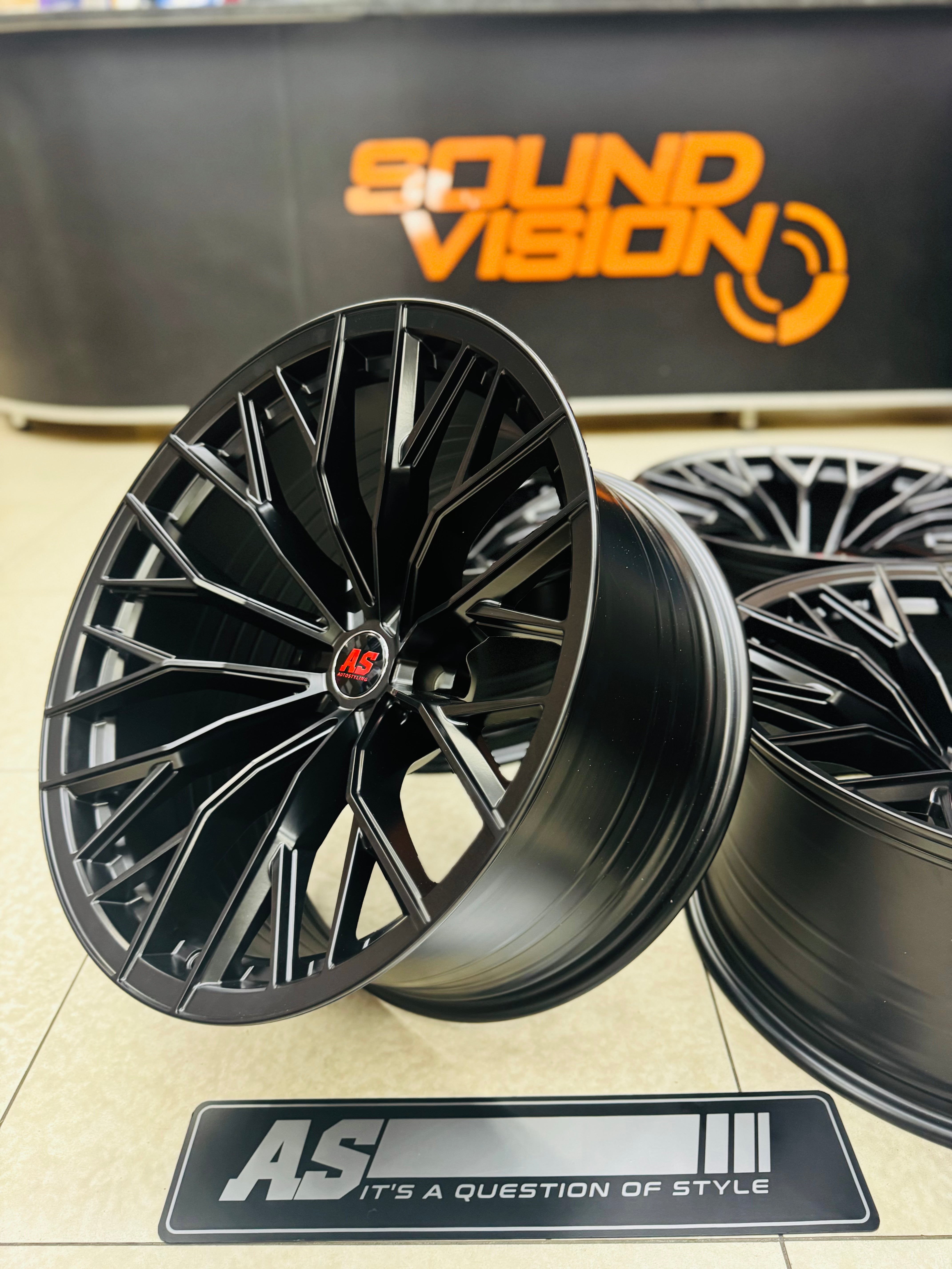 20” CONCAVO 06 MATT BLACK BAKKIE RIMS 6/139 PCD