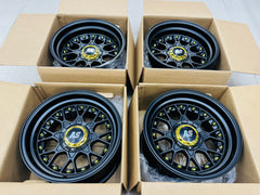 15'' AS- RC2 FULL MATT BLACK  4/100 4/114