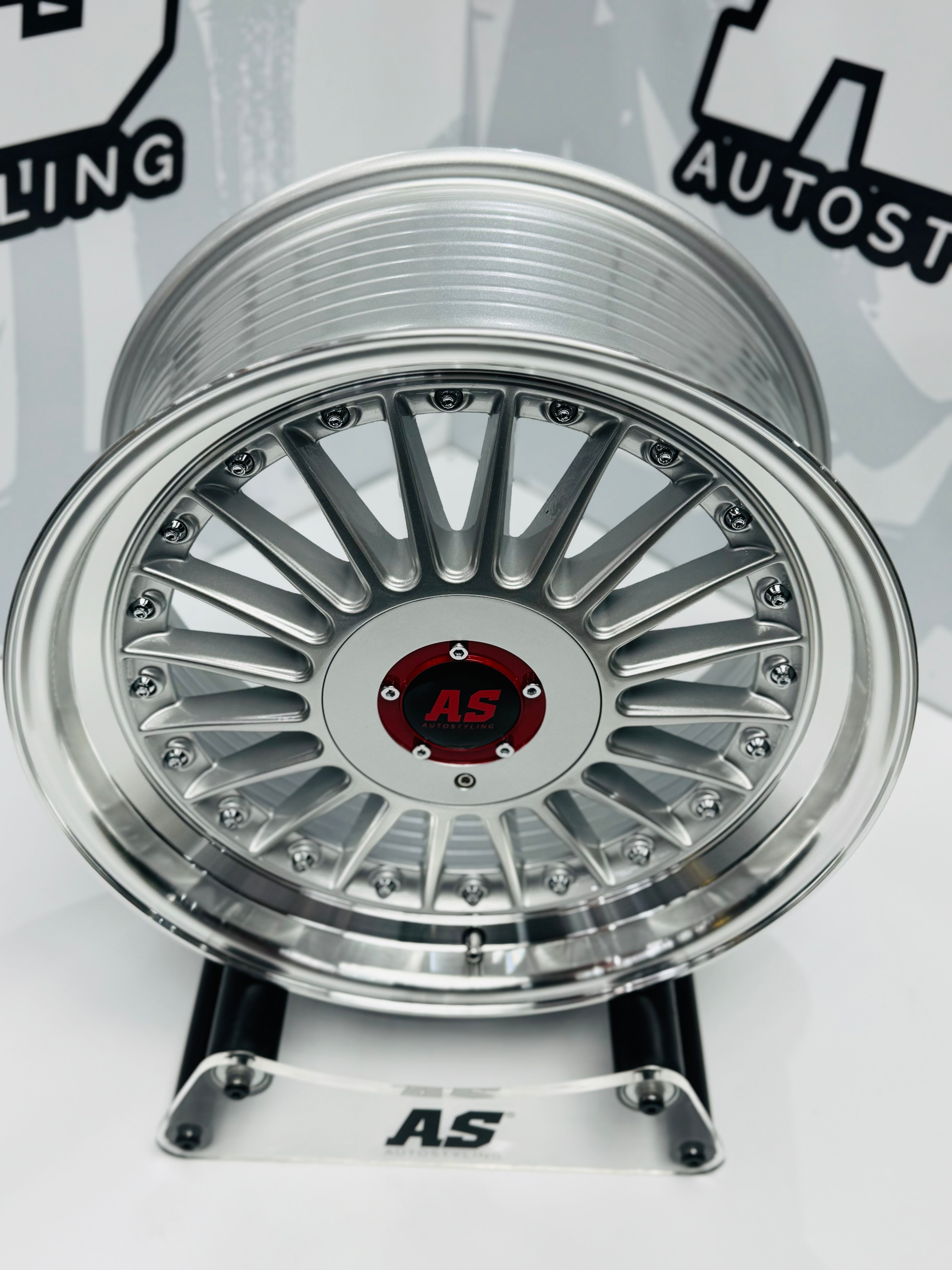 17'' AS-PINA SILVER 4/100 & 4/114MULTI PCD