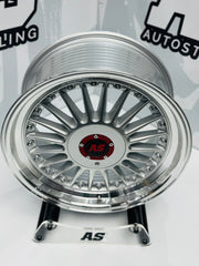 17'' AS-PINA SILVER 4/100 & 4/114MULTI PCD