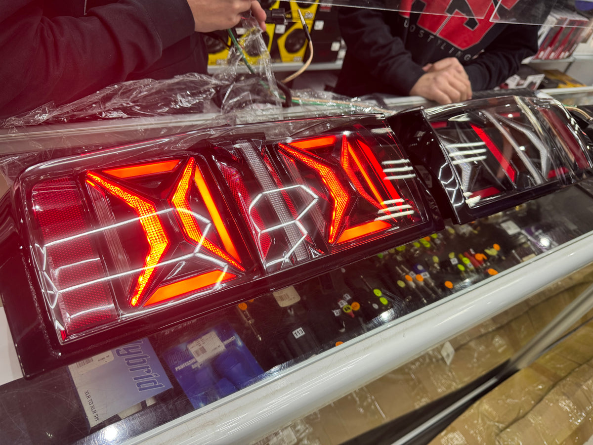 VLAND Full LED Tail Lights For Ford Ranger (T6) 2012-2022  BLACK - Autostyling Klerksdorp