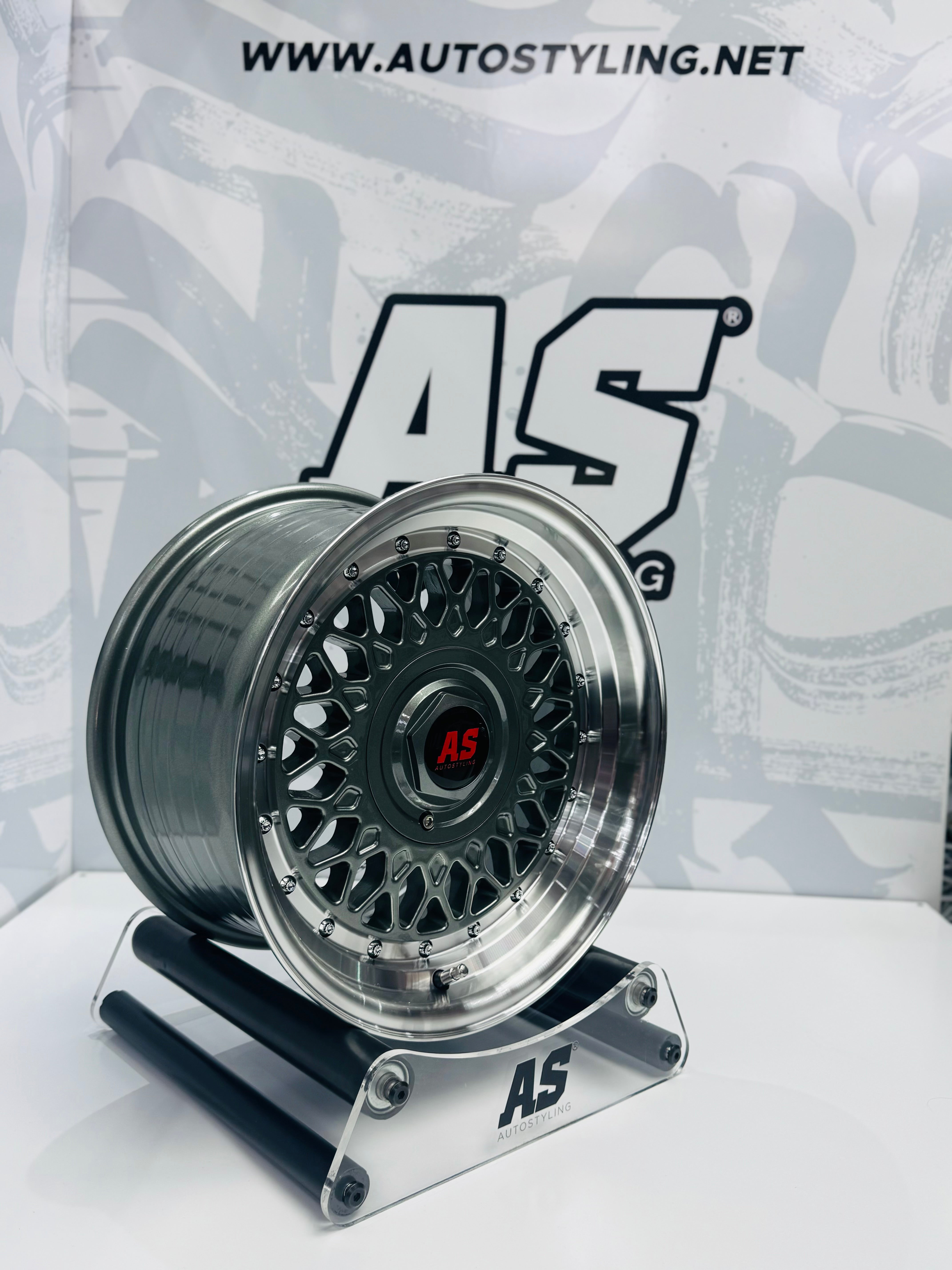 15” AS-PMESH 4x100 & 4x114 gunmetal