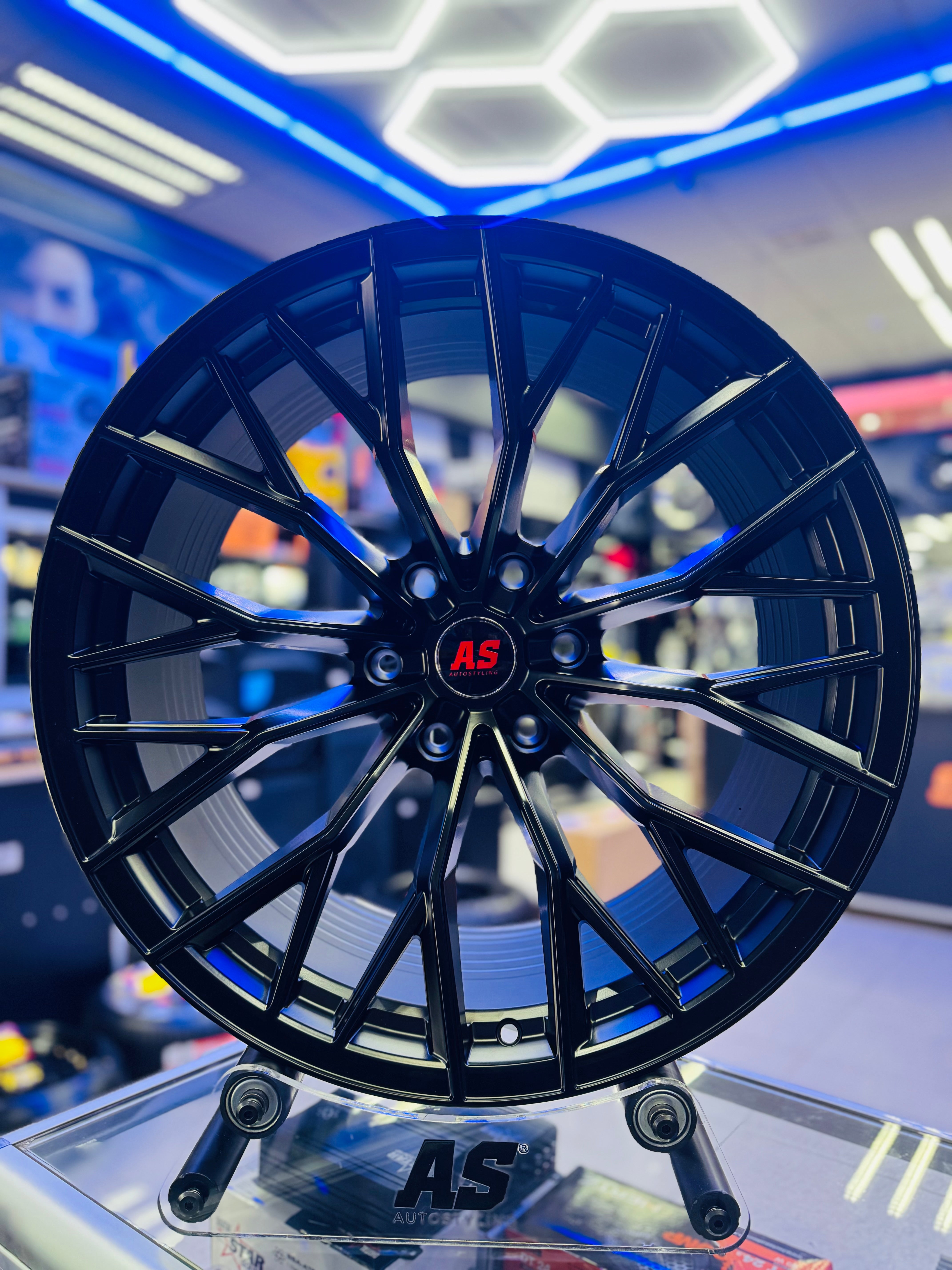20” CONCAVO 06 MATT BLACK BAKKIE RIMS 6/139 PCD