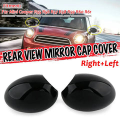 MINI COOPER R55/R56 GLOSS BLACK  MIRROR COVERS