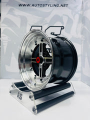 15” AS-E40 4/100 BLACK MACHINE FACE