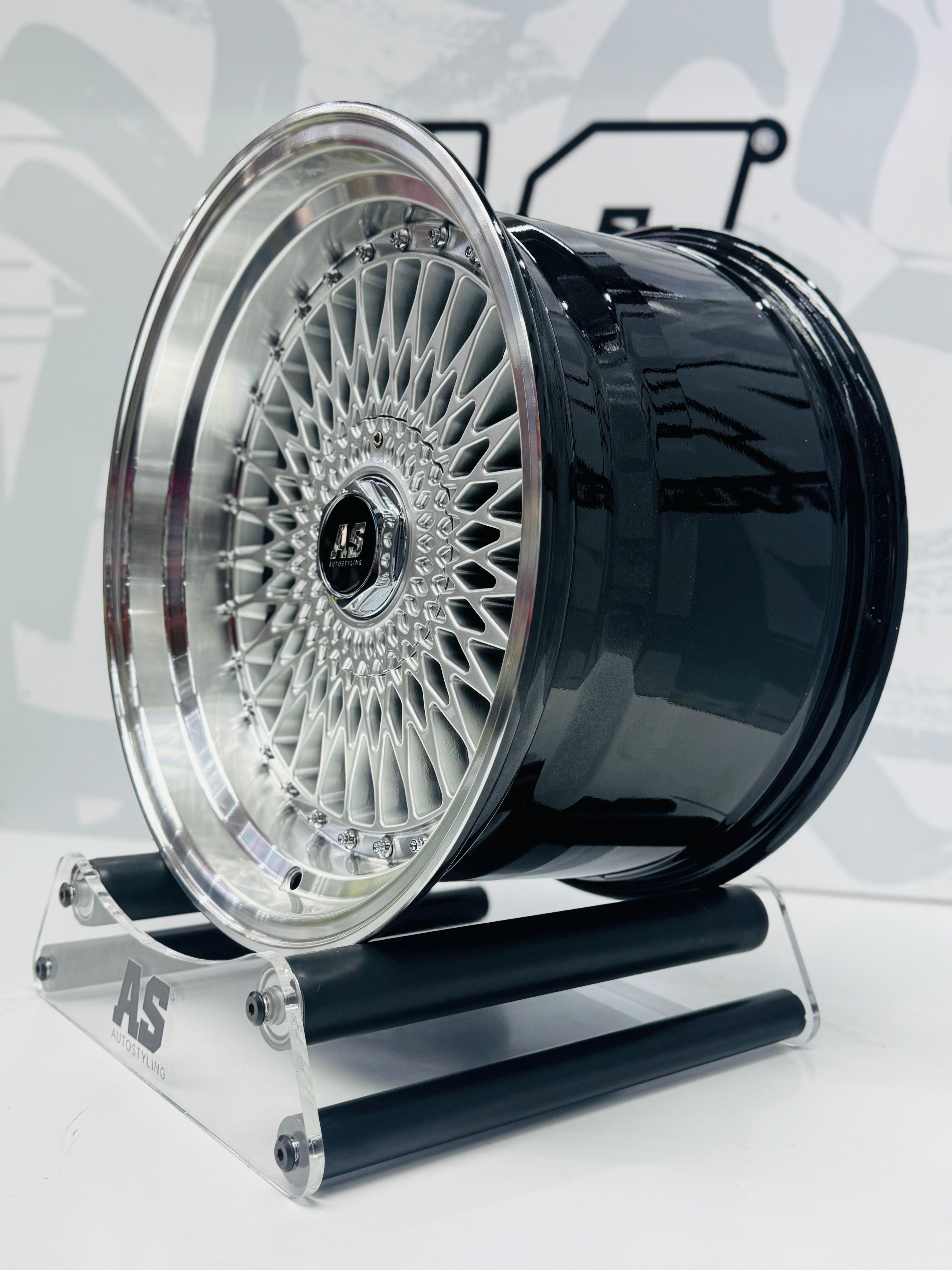 17” AS- SUPERMESH 8.5/10j 4/100 & 4/114 SILVER - Autostyling Klerksdorp