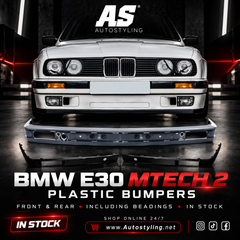 BMW E30 PLASTICFRONT BUMPER including beadings