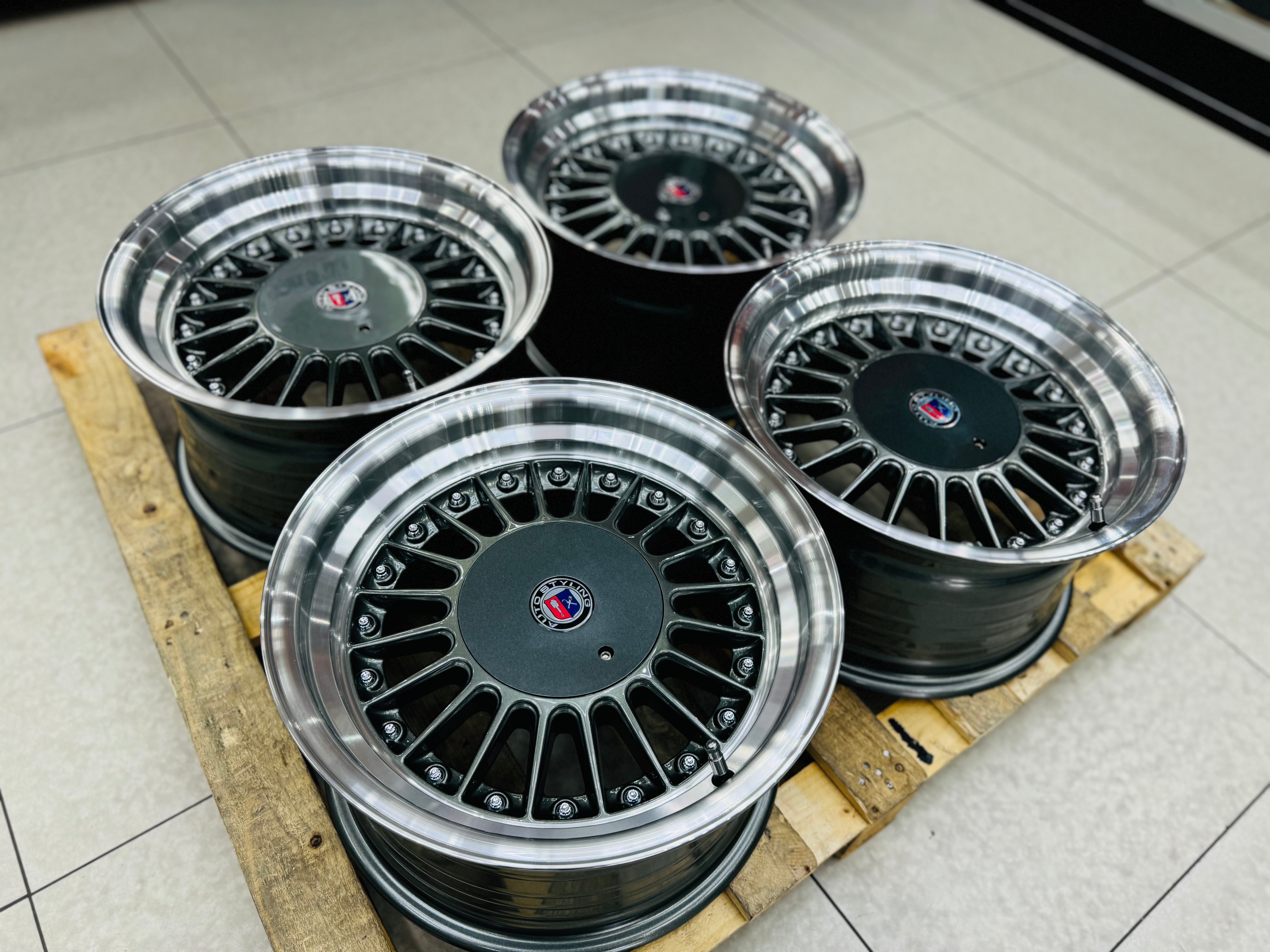 15” AS- ALPINA 4/100 & 4/114 wheels grey – Autostyling Klerksdorp