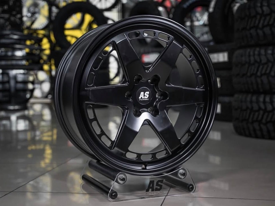 22 ” AS FULLY FORGED 017 RANGER & AMAROK FITMENT   RIMS 6/139 PCD