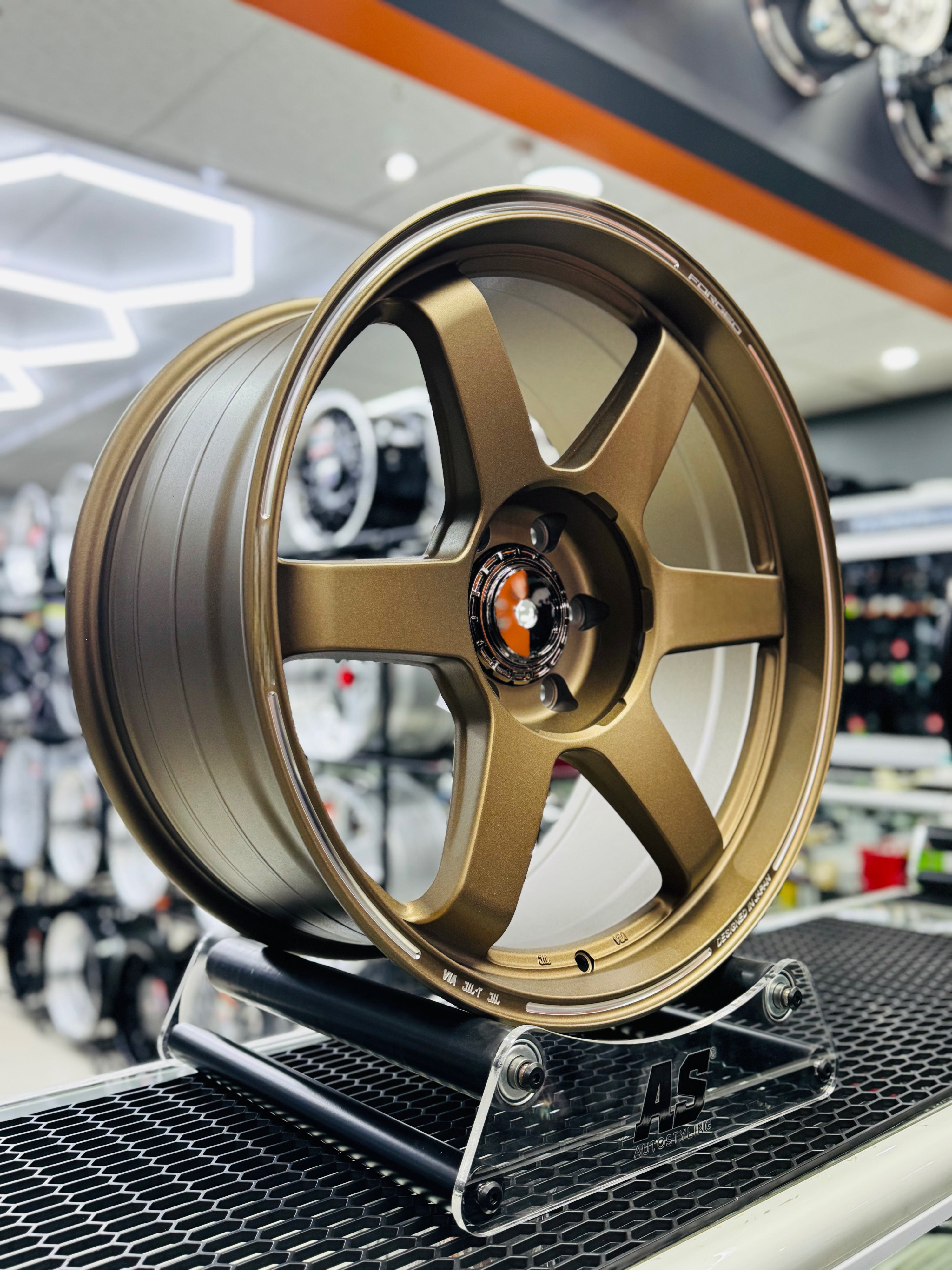 20” AS-F32JT270 6/139 BRONZE BAKKIE RIMS