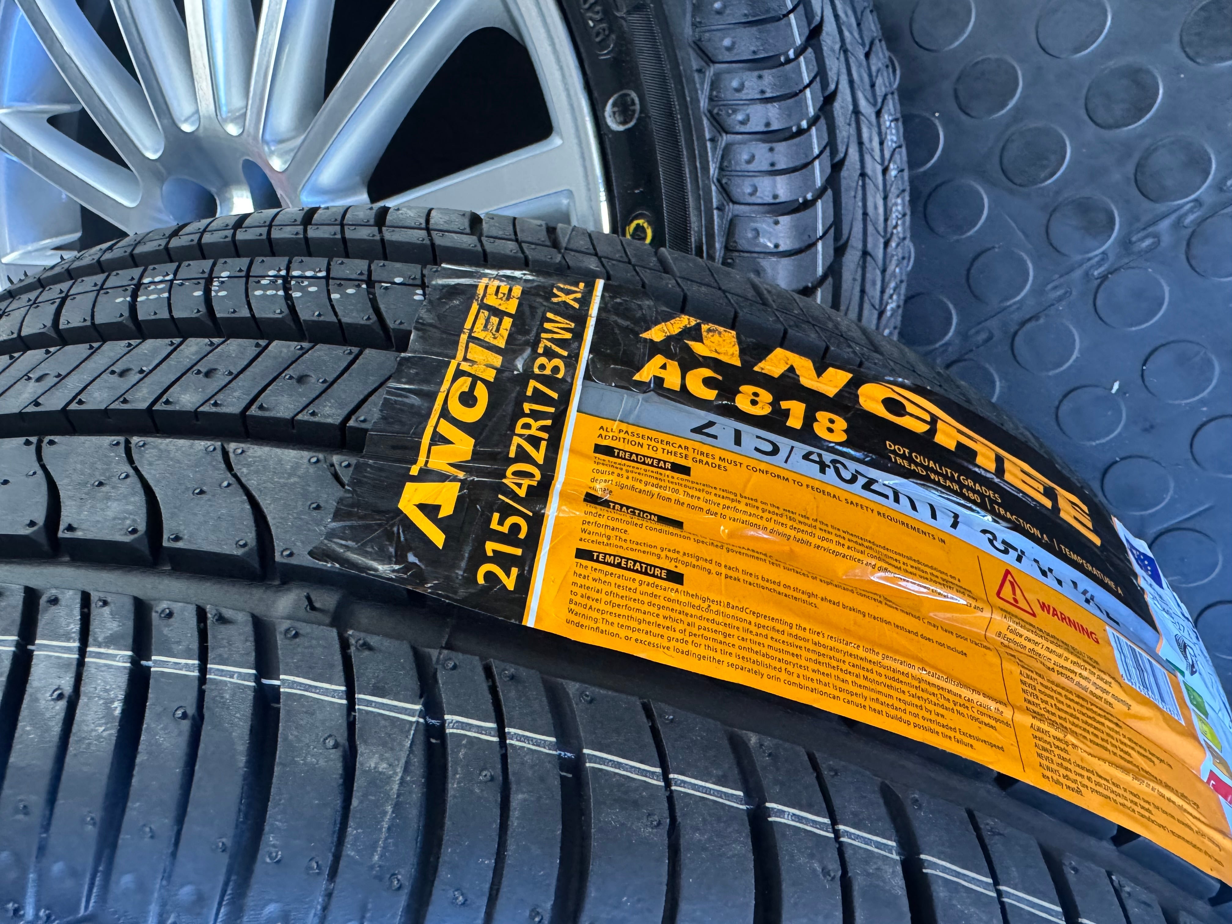 COMBO DEAL - 17” R32 5x100 with 215/40/17 ANCHEE TYRES - Autostyling Klerksdorp