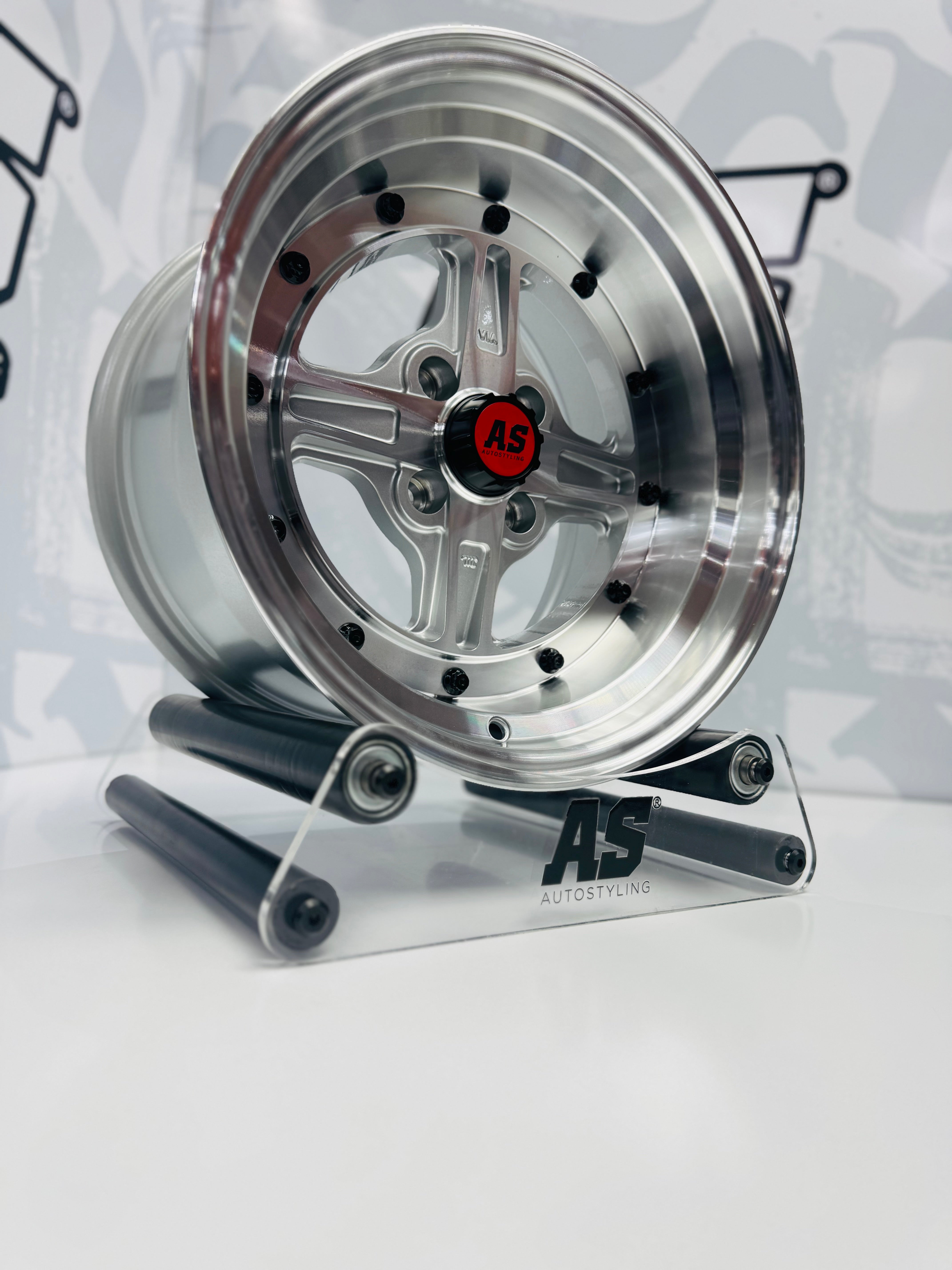 15” AS-E40 4/100  SILVER