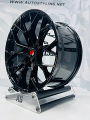 19” AS-F982754 ( 5x120 BMW ) BLACK pre fitted set DISCOUNTED