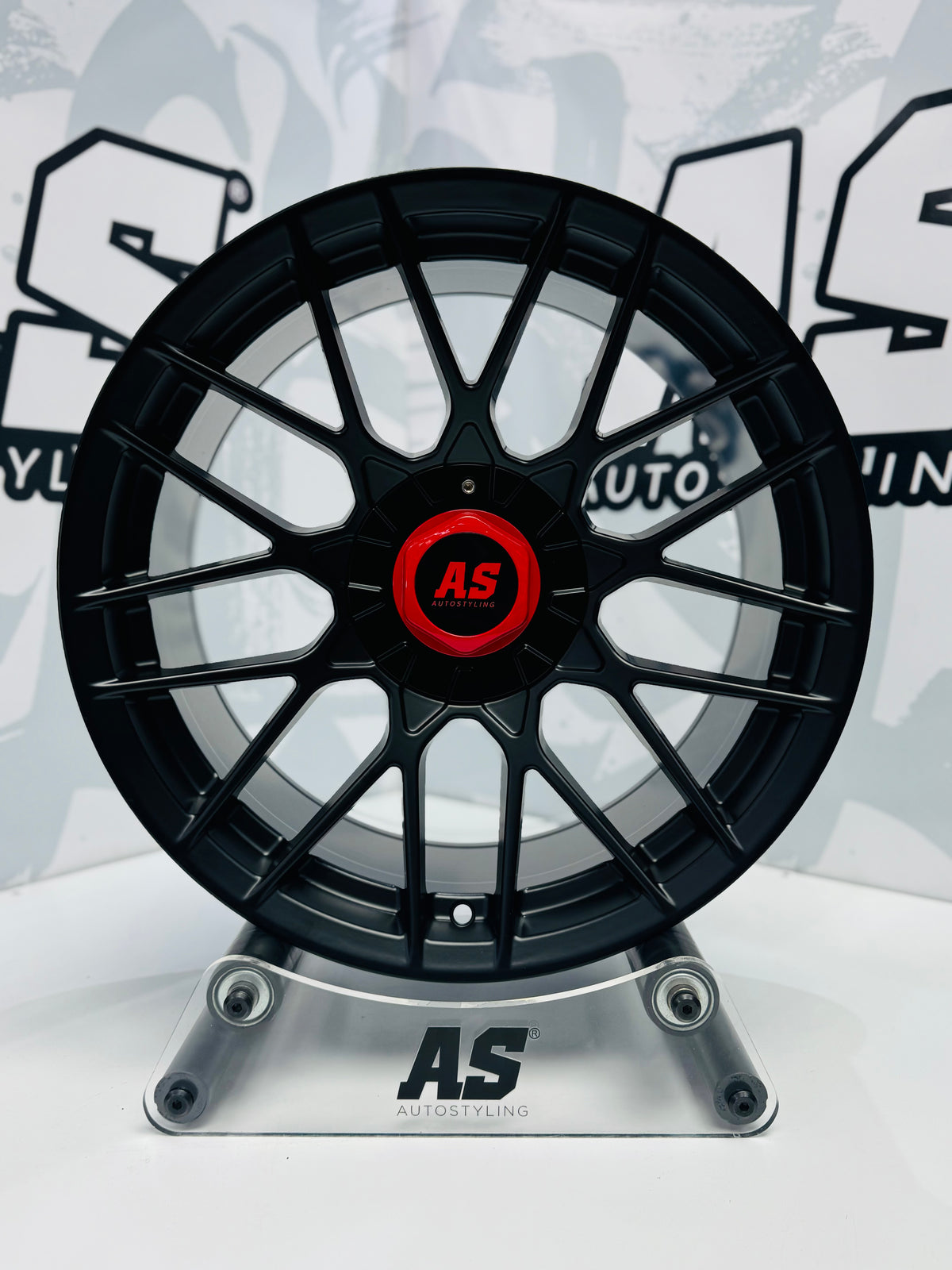 17” AS-RSE MATT BLACK 4/100 & 5/100 MULTI PCD