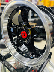 15” AS-RXI BLADES DISHED GLOSS BLACK