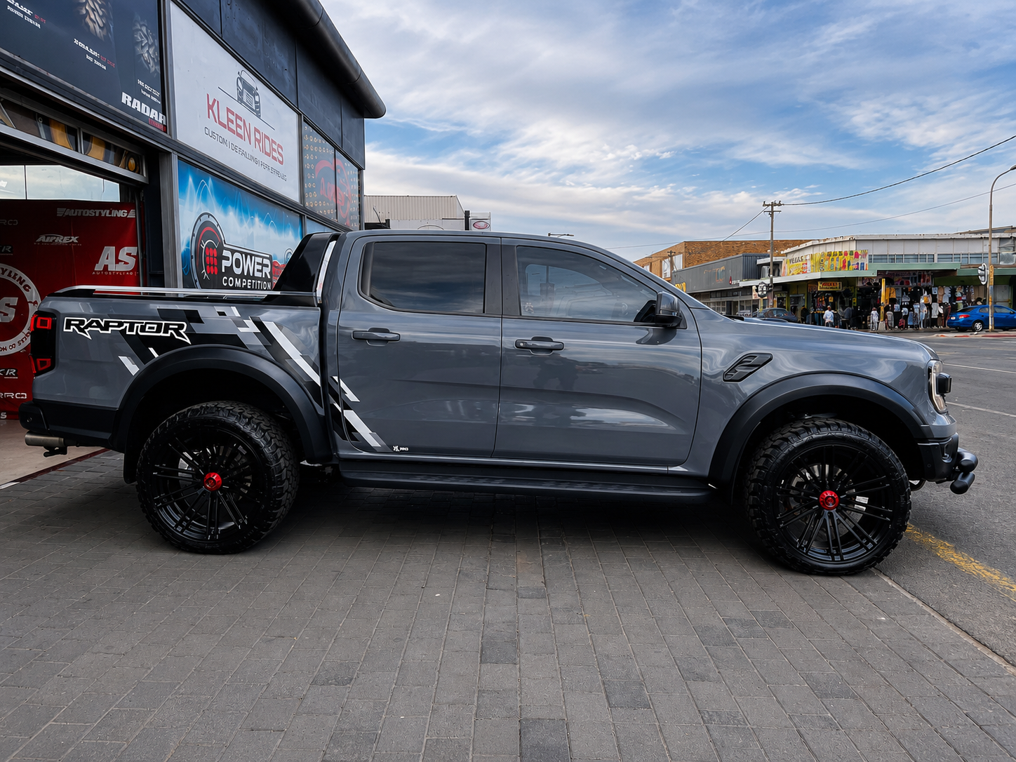 FORD RANGER Suitable To Fit - Next Gen (22-On) OEM Style Sports Roll Bar BLACK - Autostyling Klerksdorp