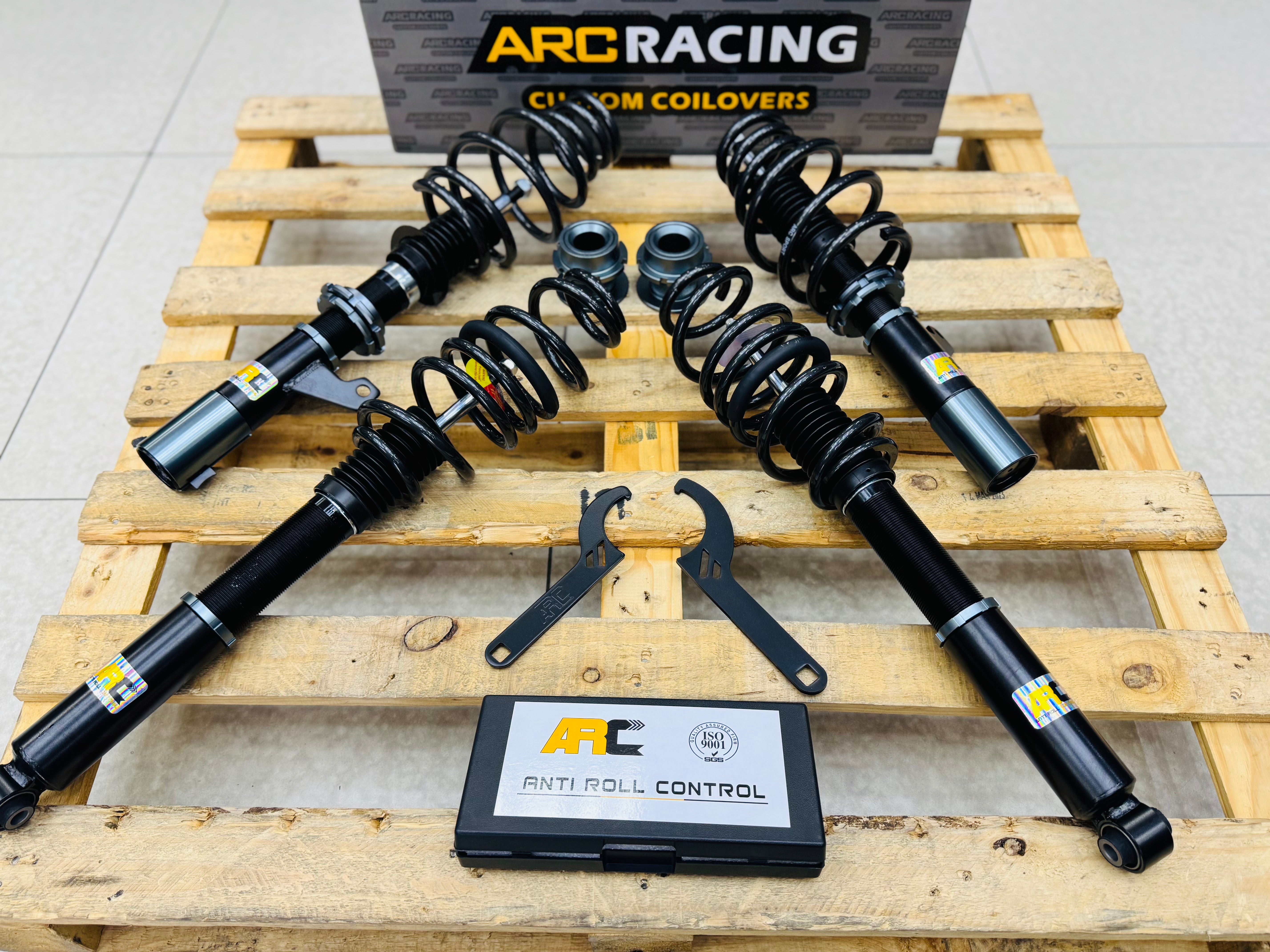 ARC MK7 TSI & GTI DAMPENING LOD DUAL HEIGHT ADJUSTABLE COILOVERS