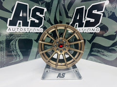 15” AS25 4/100 & 4/114  MATT BRONZE - Autostyling Klerksdorp