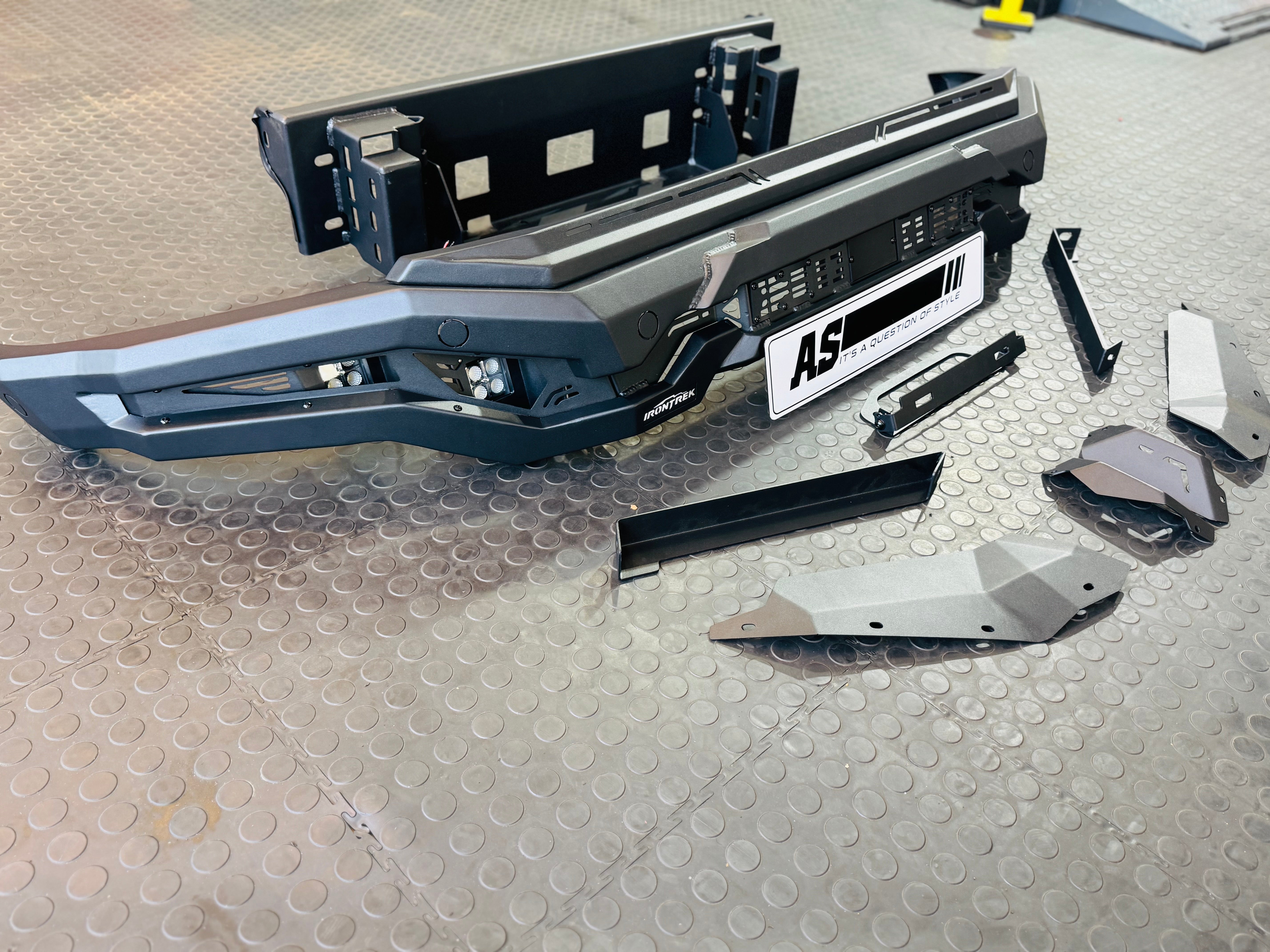 FORD RAPTOR IRONTREK STEEL FRONT BUMPER