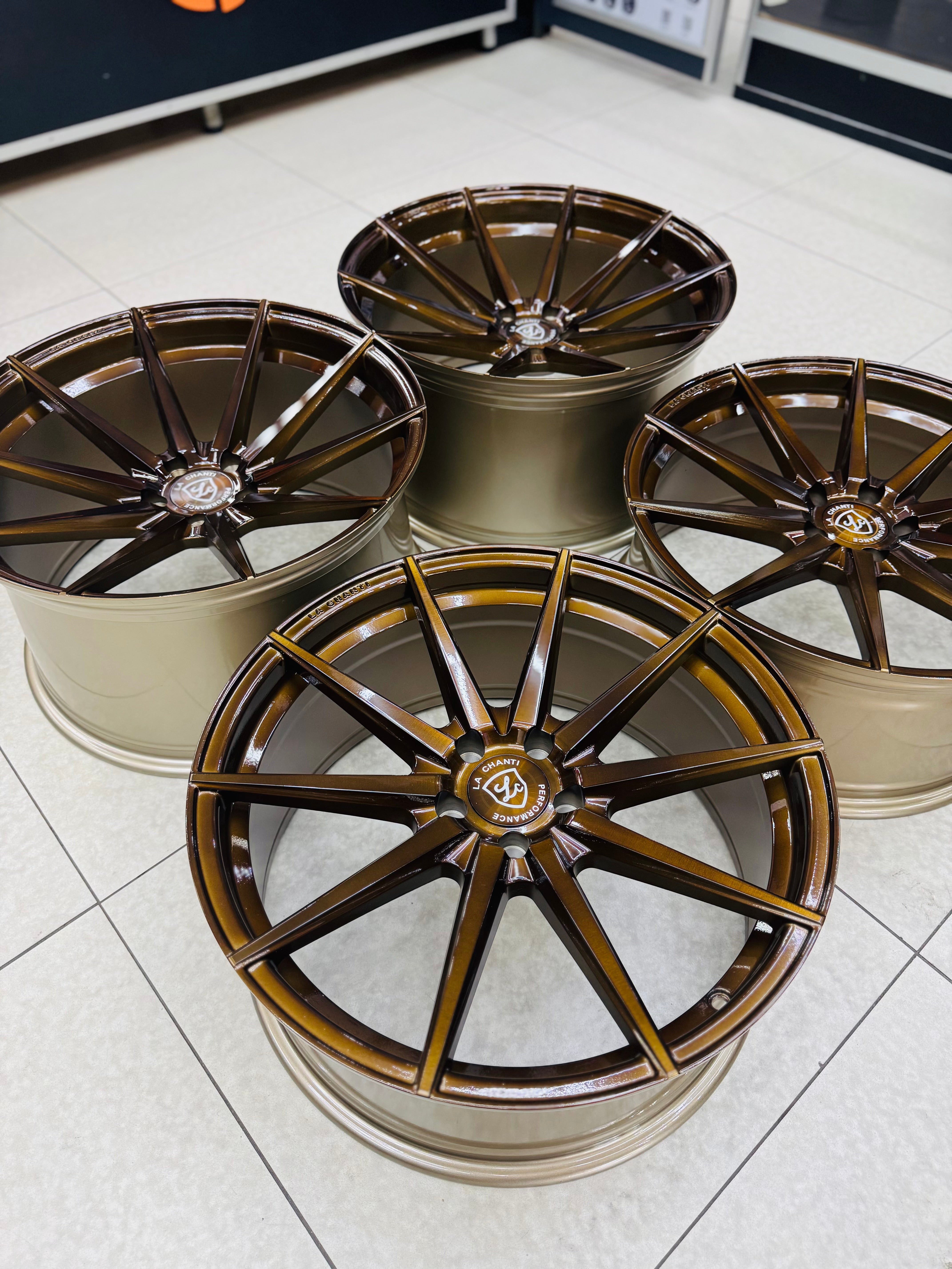 20” AS-5010 5x112 PCD Bronze wheels