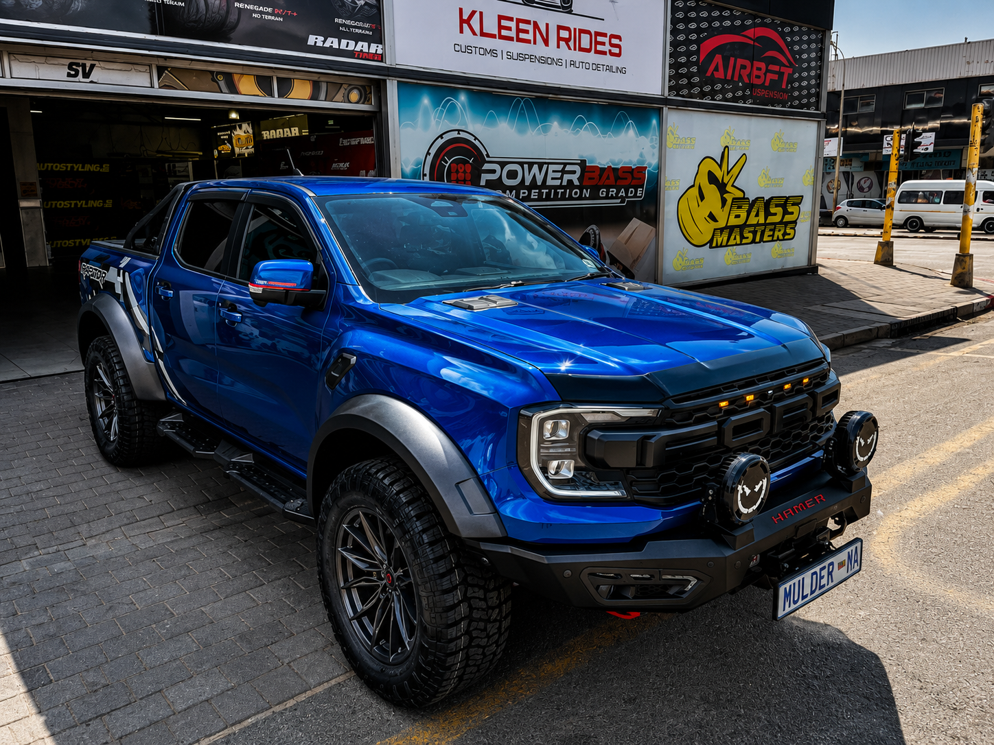 RAPTOR WIDE BODY  KIT (50mm wider ) - OE COLOR (2022+ FORD RANGER RAPTOR)