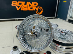 20” AS - 1000 SPOKE WIRE WHEEL FITS ALL CARS