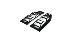 Jetour T2 Tail Light Trim Cover Pair Gloss Black - Autostyling Klerksdorp
