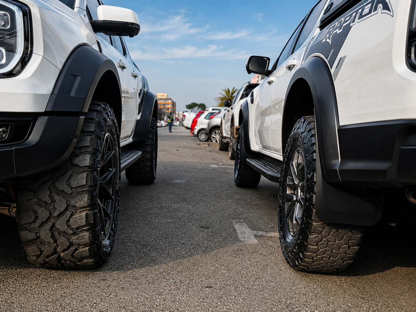 WIDE BODY  FENDER FLARE KIT (50mm wider ) - OE COLOR (2022+ FORD RANGER RAPTOR) NOW INSTOCK ‼️. - Autostyling Klerksdorp