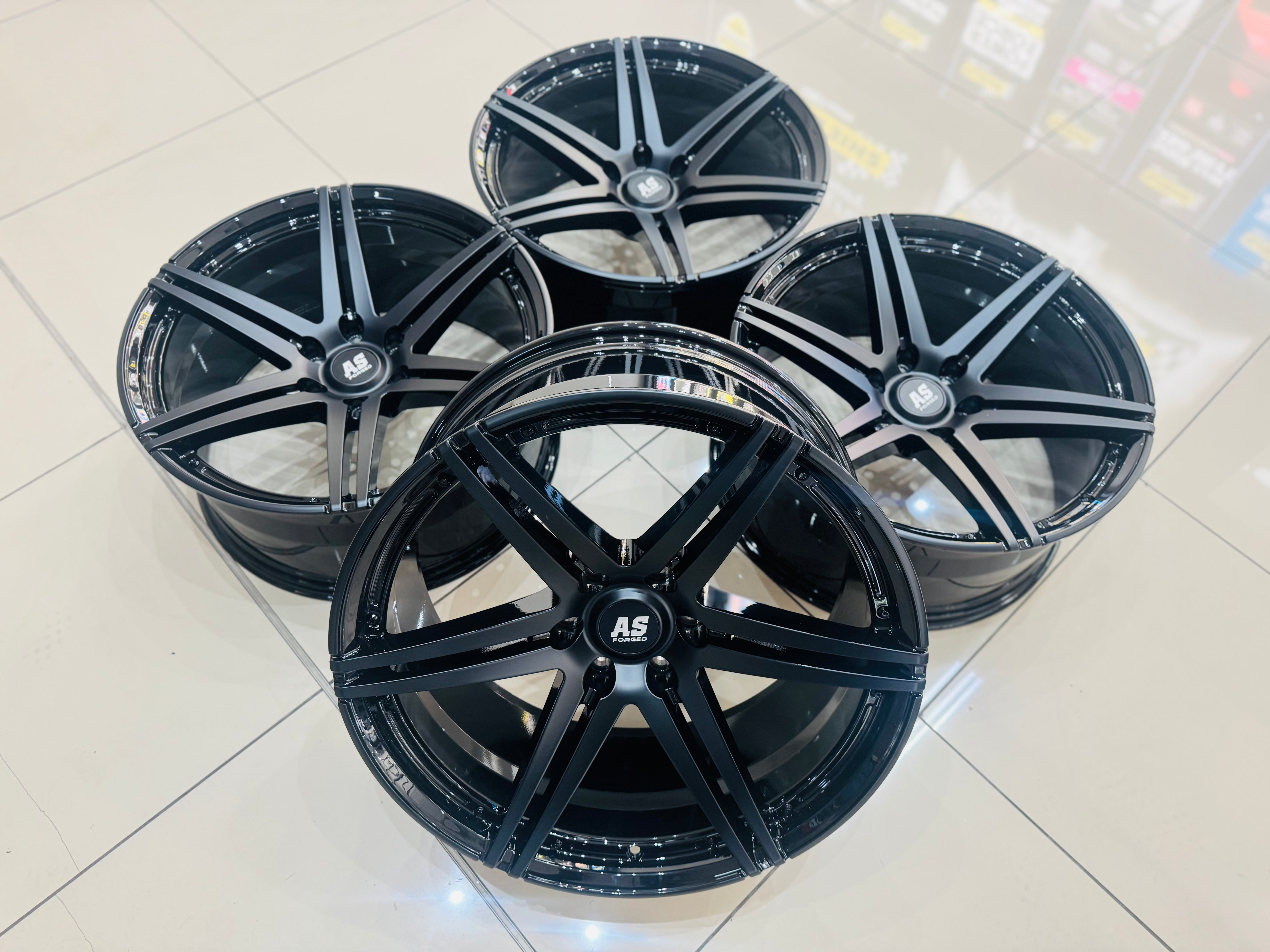 22 ” AS FULLY FORGED 013 RANGER/ Amarok  RIMS 6/139 PCD