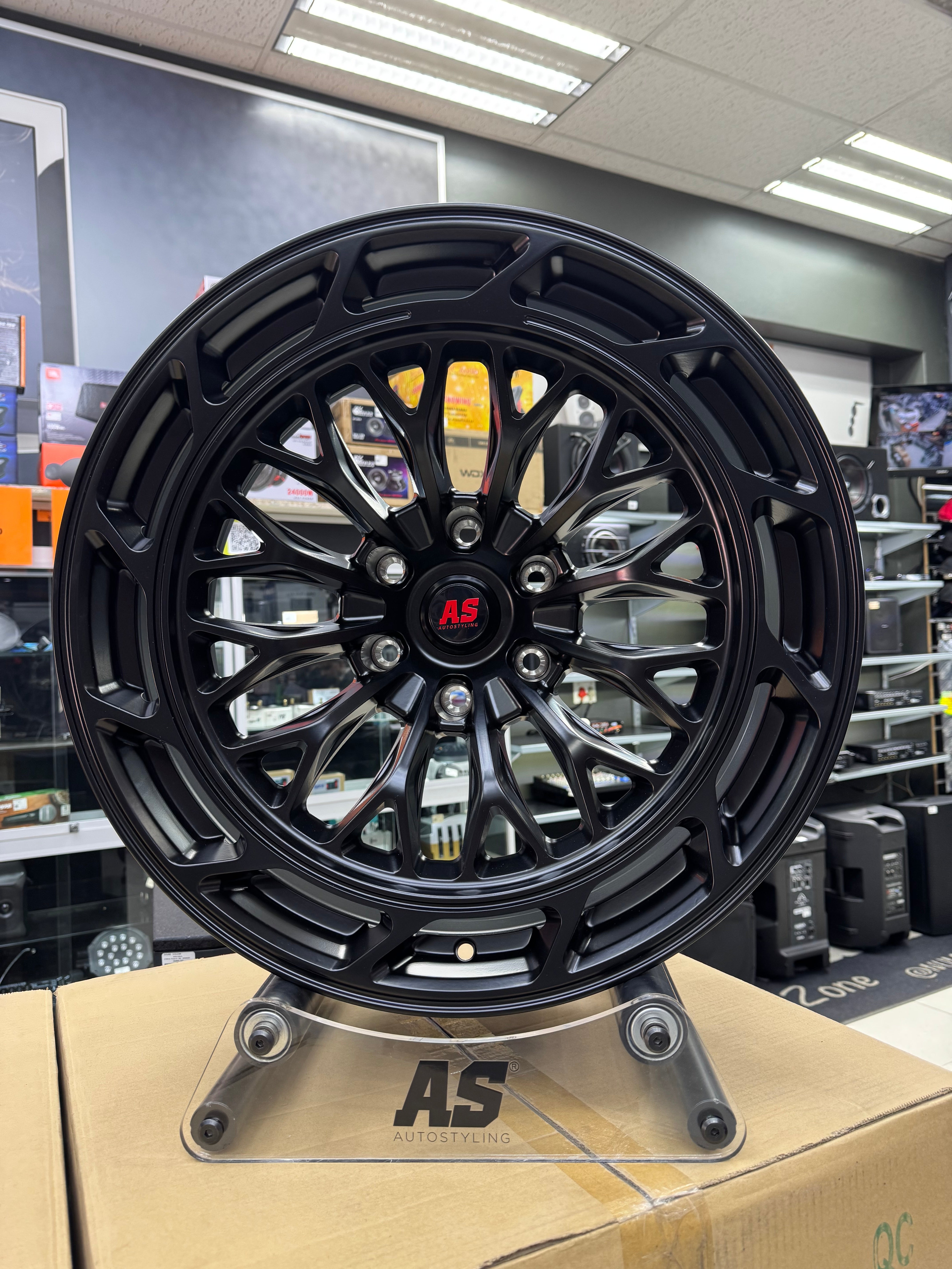 20” CONCAVO SERIES BT600  MATT  BLACK BAKKIE RIMS 6/139 PCD