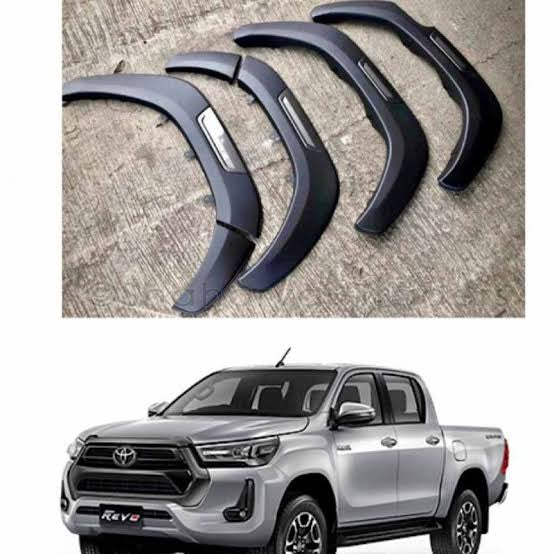 Toyota Hilux Rocco gd6 Style Fender Flares Arches (Fits 2021+ model Hi ...
