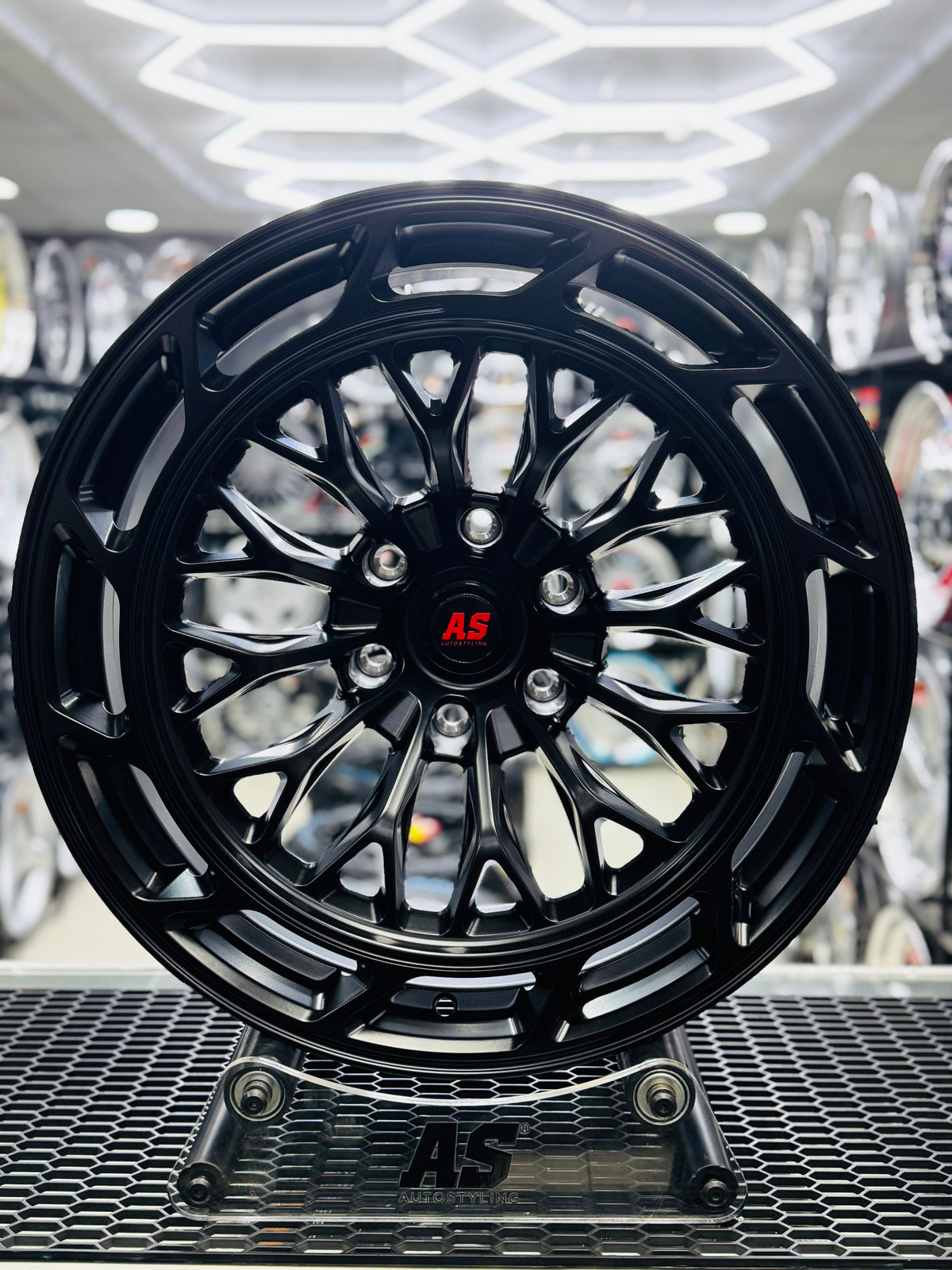 20” CONCAVO SERIES BT600  MATT  BLACK BAKKIE RIMS 6/139 PCD
