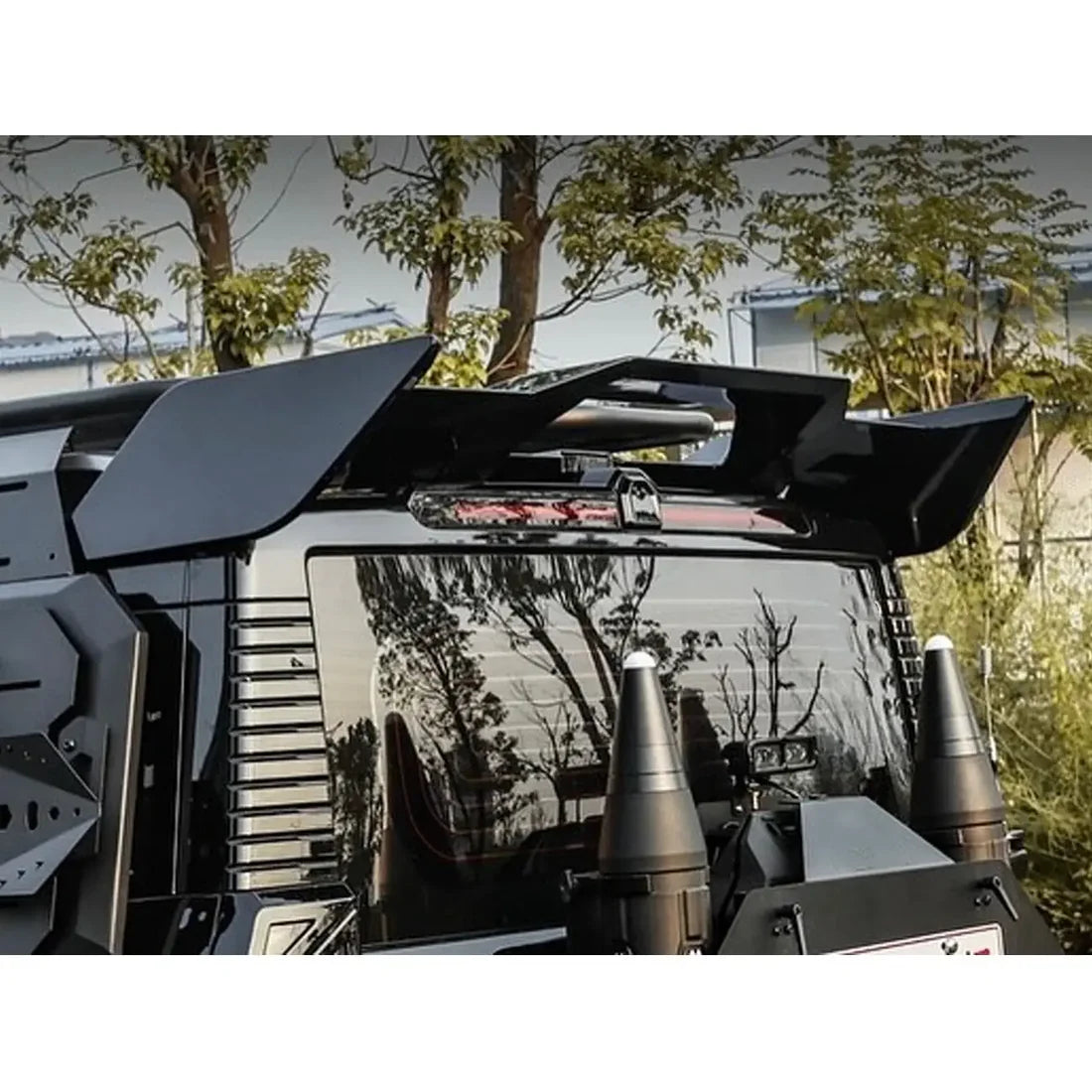 Jetour T2 (25-On) Gloss Black Aero Sport Style Roof Spoiler Wing - Autostyling Klerksdorp