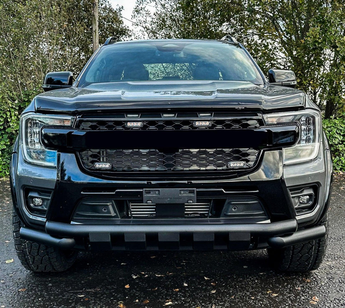 FORD RANGER NEXT GEN 2023 BUMPER GUARD / NUDGE BAR BLACK FITS ALL NEW ...