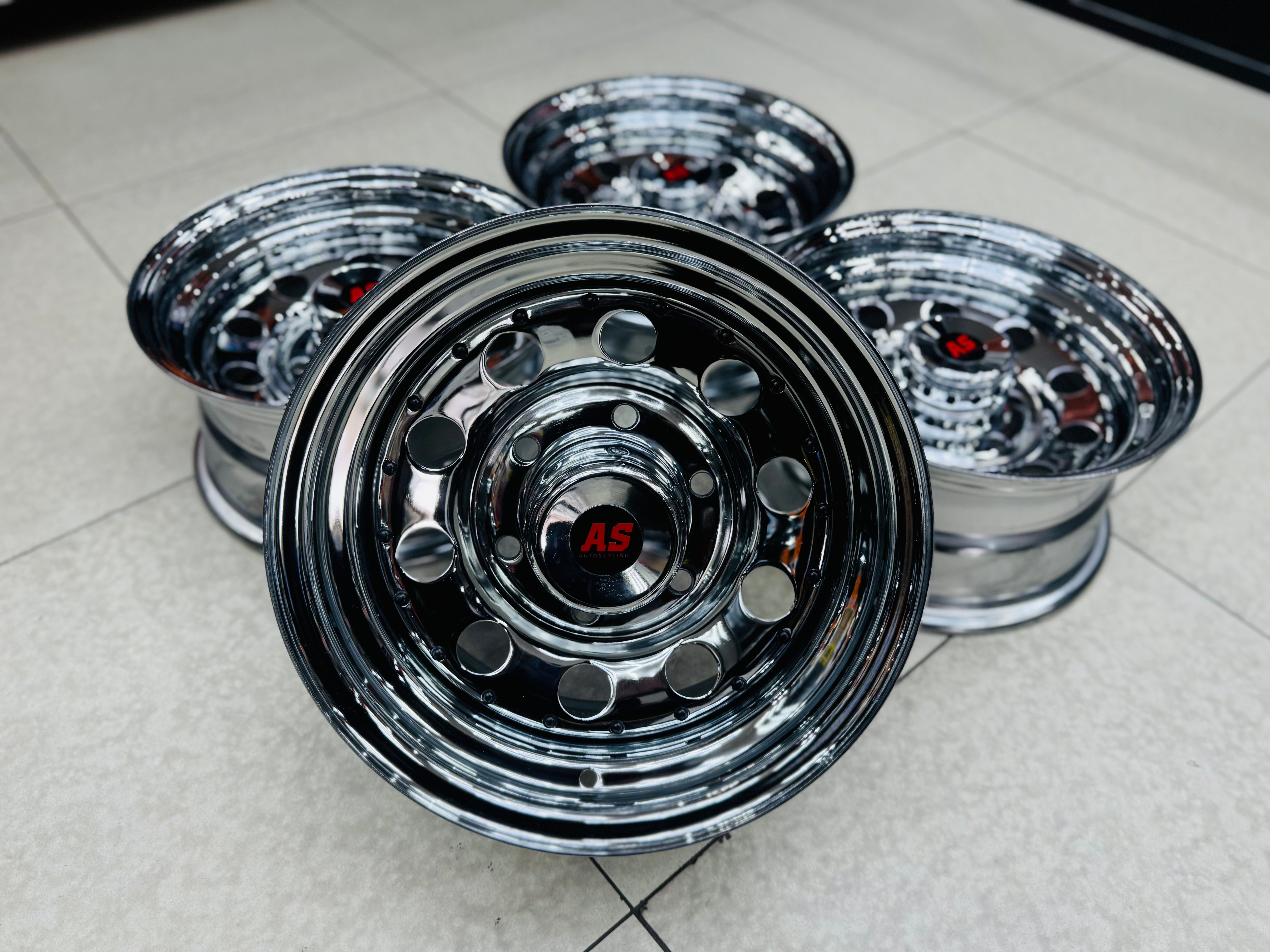 Ivd Quantum Rims 14” A-LINE MODULAR CHROME 6/139 FOR QUANTUM – Autostyling Klerksdorp