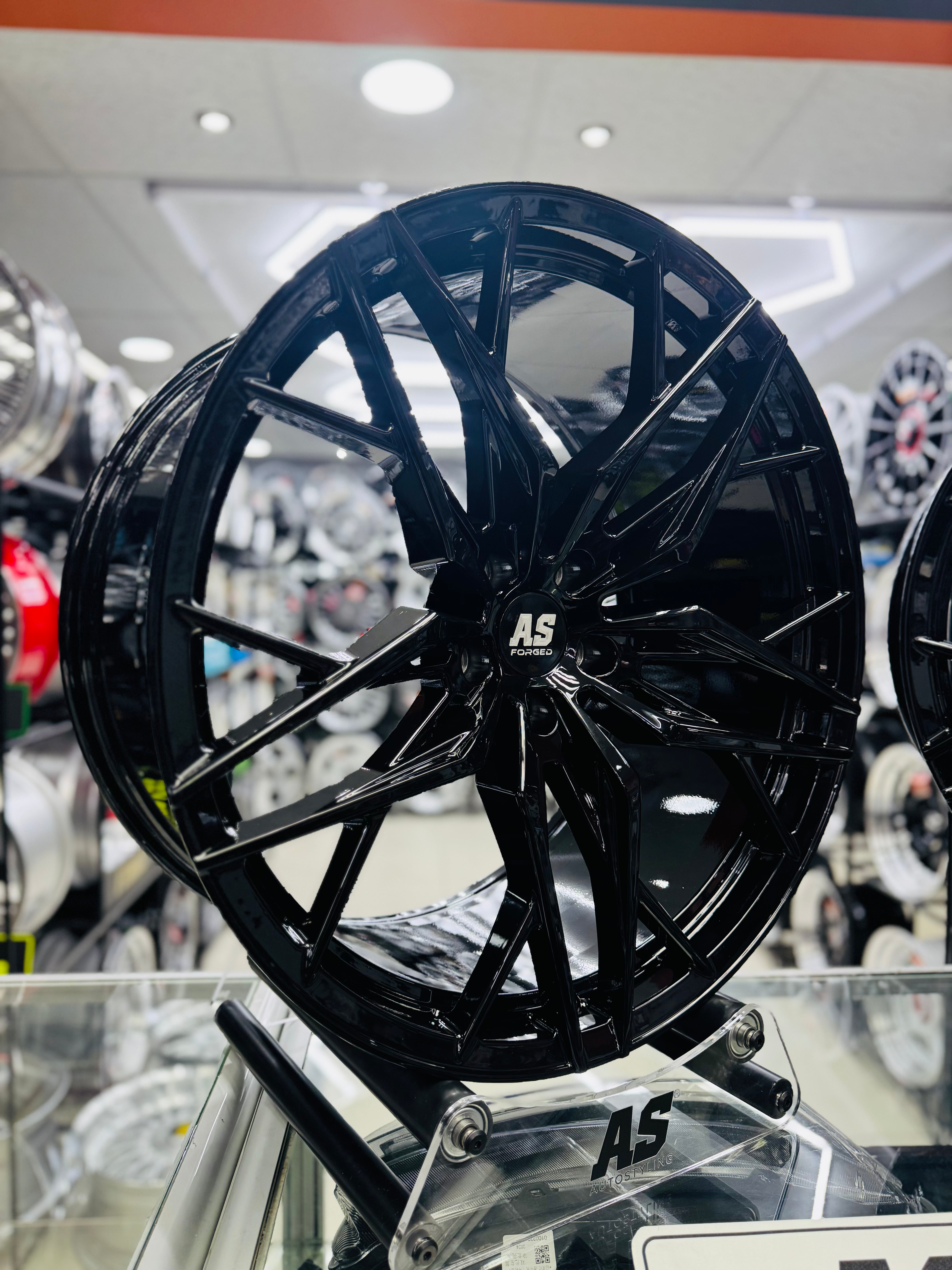 22”  AS-035 FORGED BMW  X5 RIMS 5/120 GLOSS BLACK - Autostyling Klerksdorp