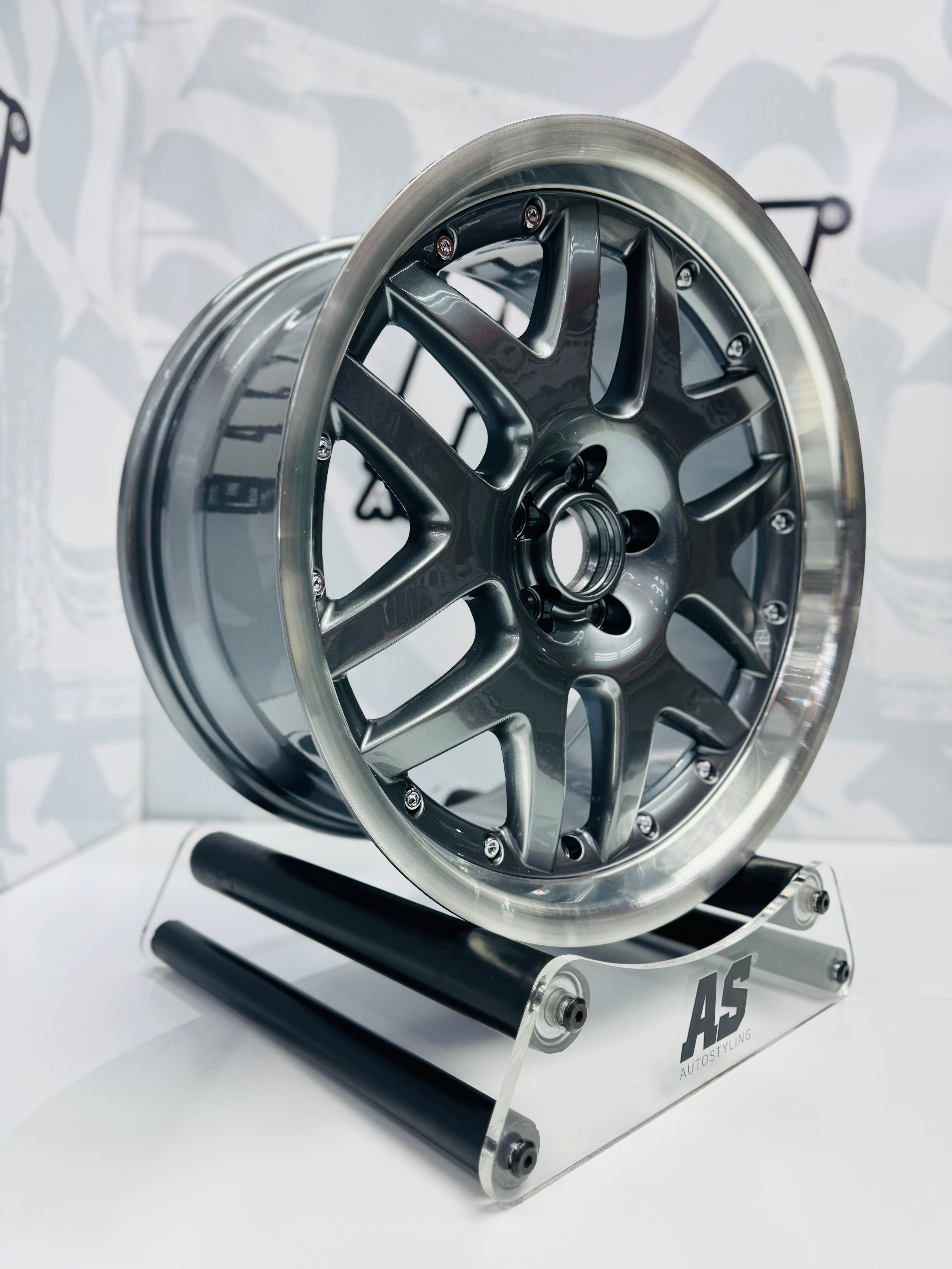 17" AS- TDI SAN MARINO REPS 5/100 GUNMETAL WHEELS