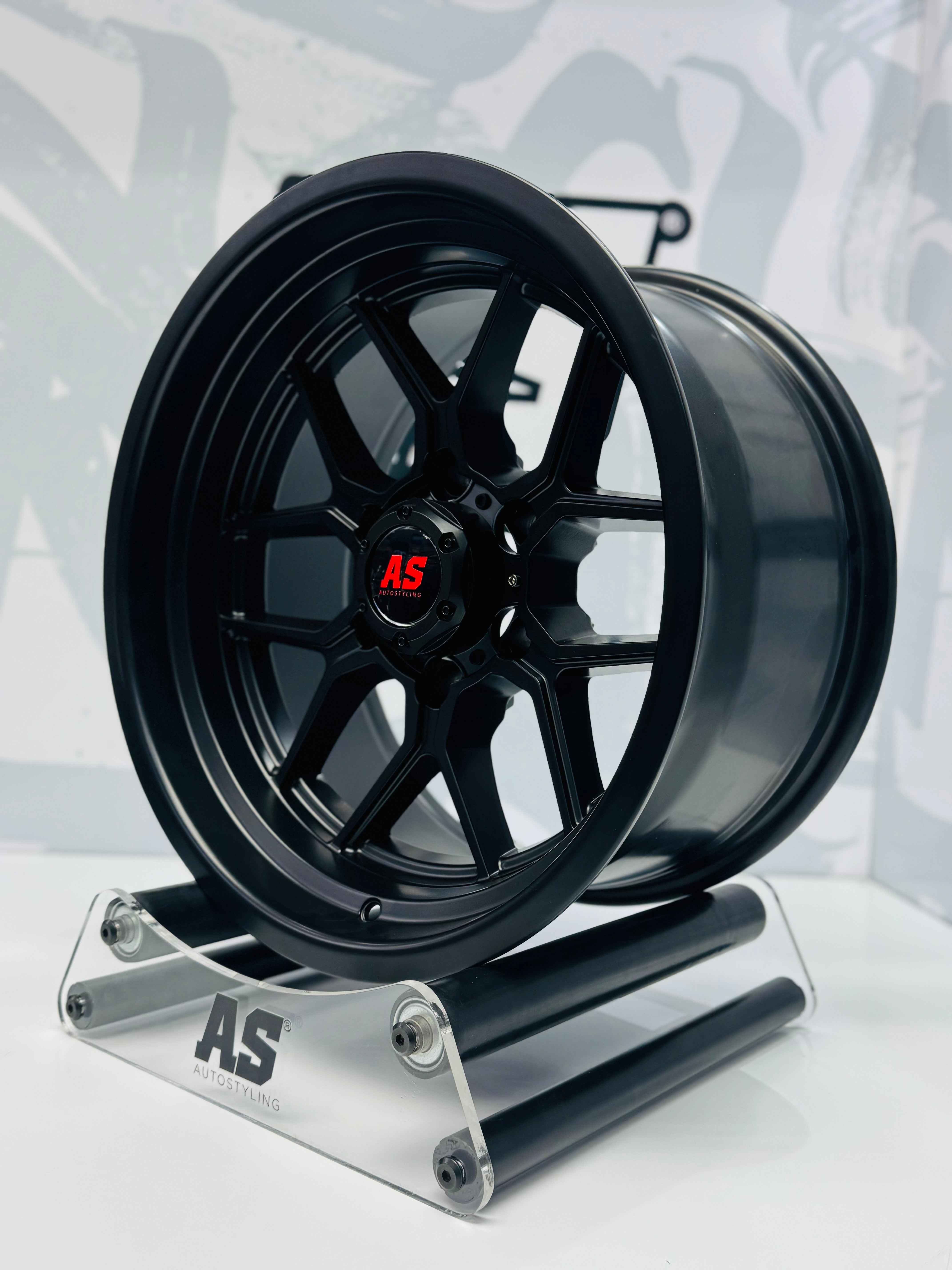 17” AS-5010646  4x4 rims  6/139 PCD matt black