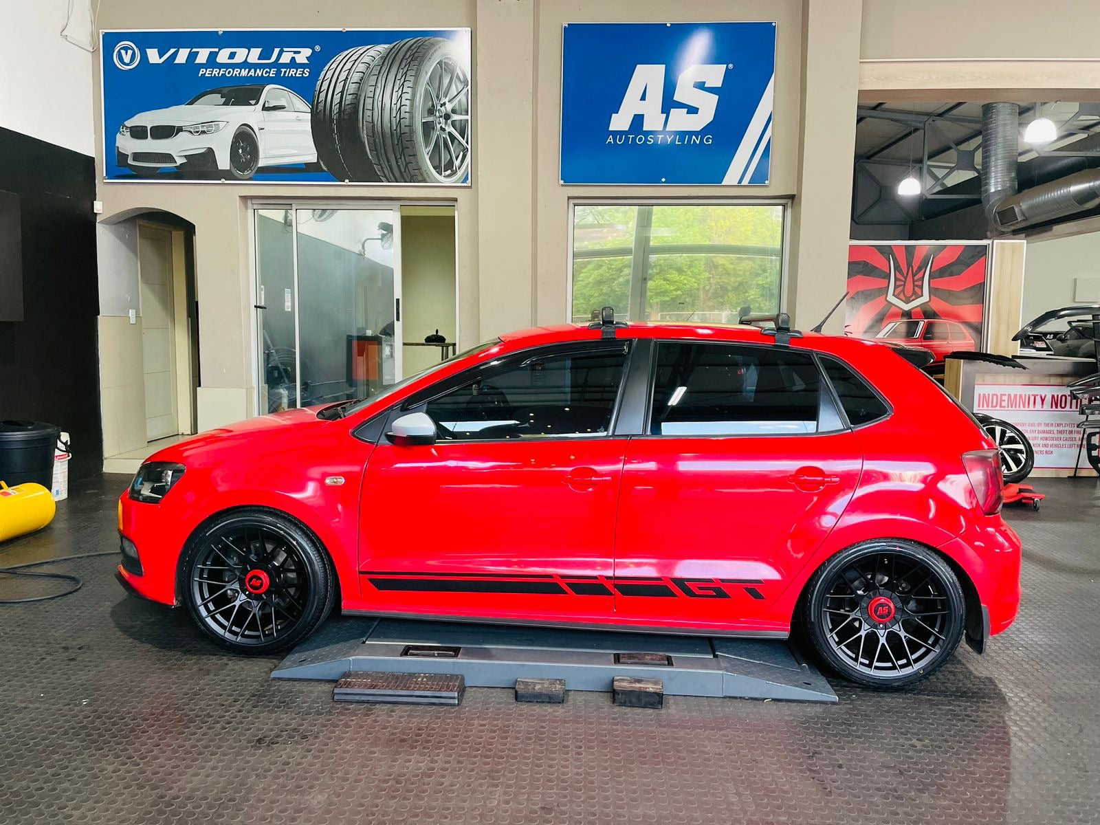 17” AS-RSE MATT BLACK 4/100 & 5/100 MULTI PCD