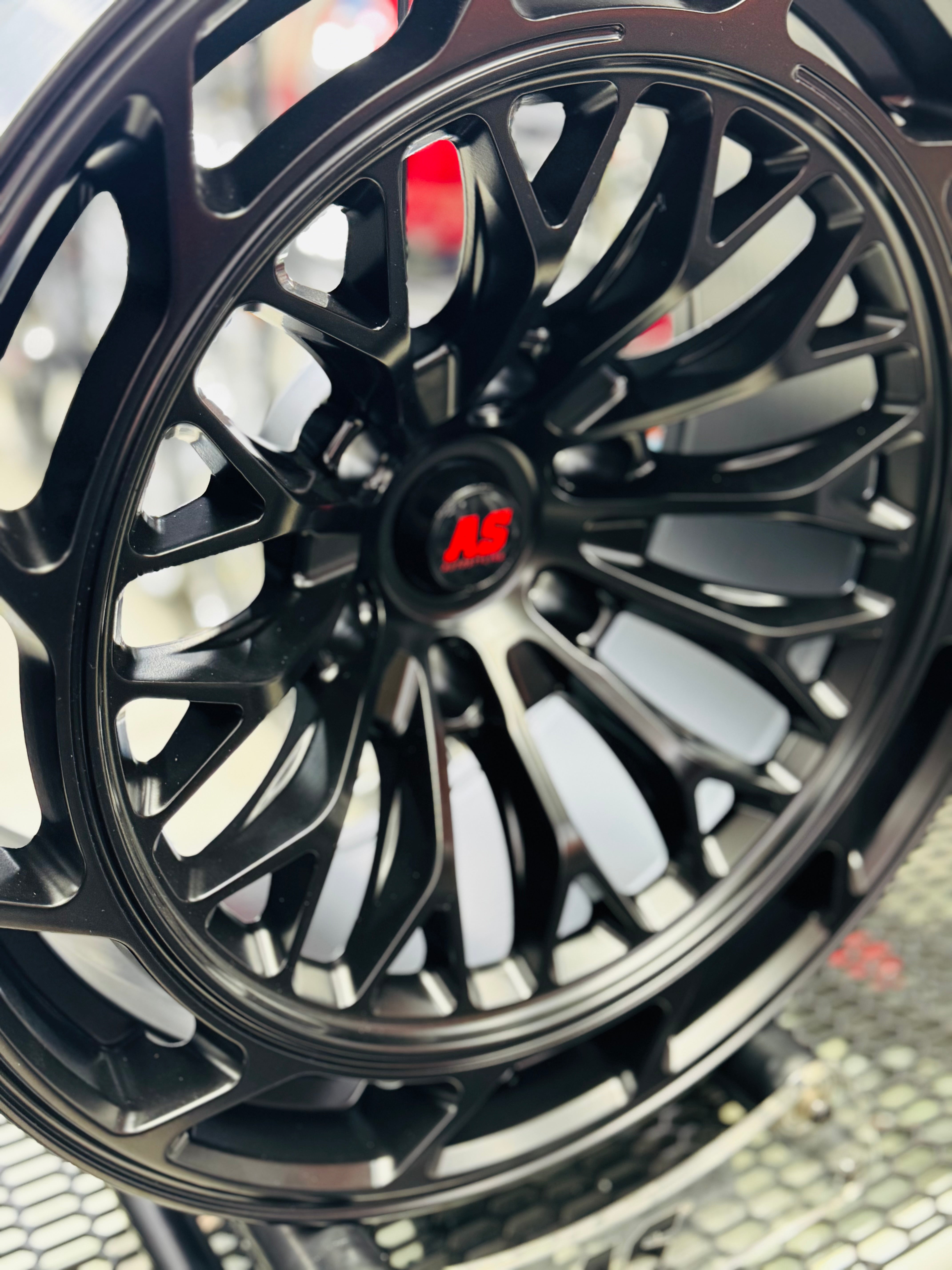 20” CONCAVO SERIES BT600  MATT  BLACK BAKKIE RIMS 6/139 PCD