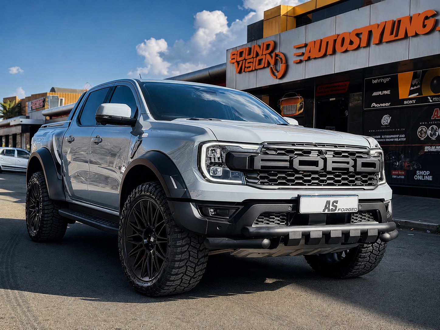 WIDE BODY  FENDER FLARE KIT (50mm wider ) - OE COLOR (2022+ FORD RANGER RAPTOR) NOW INSTOCK ‼️. - Autostyling Klerksdorp