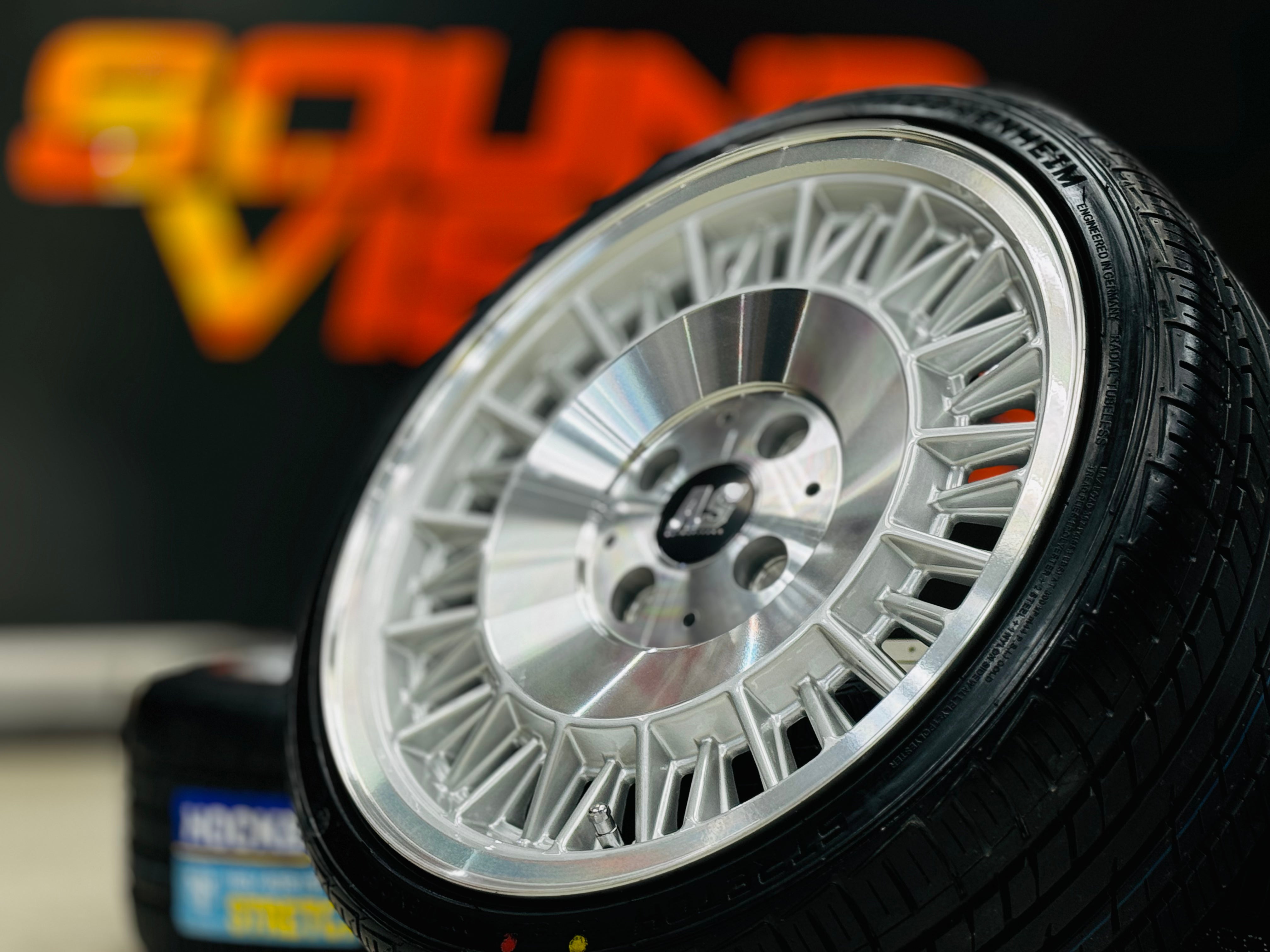 15” AS- PANAKI 4x100 or 5x100 pcd wheels