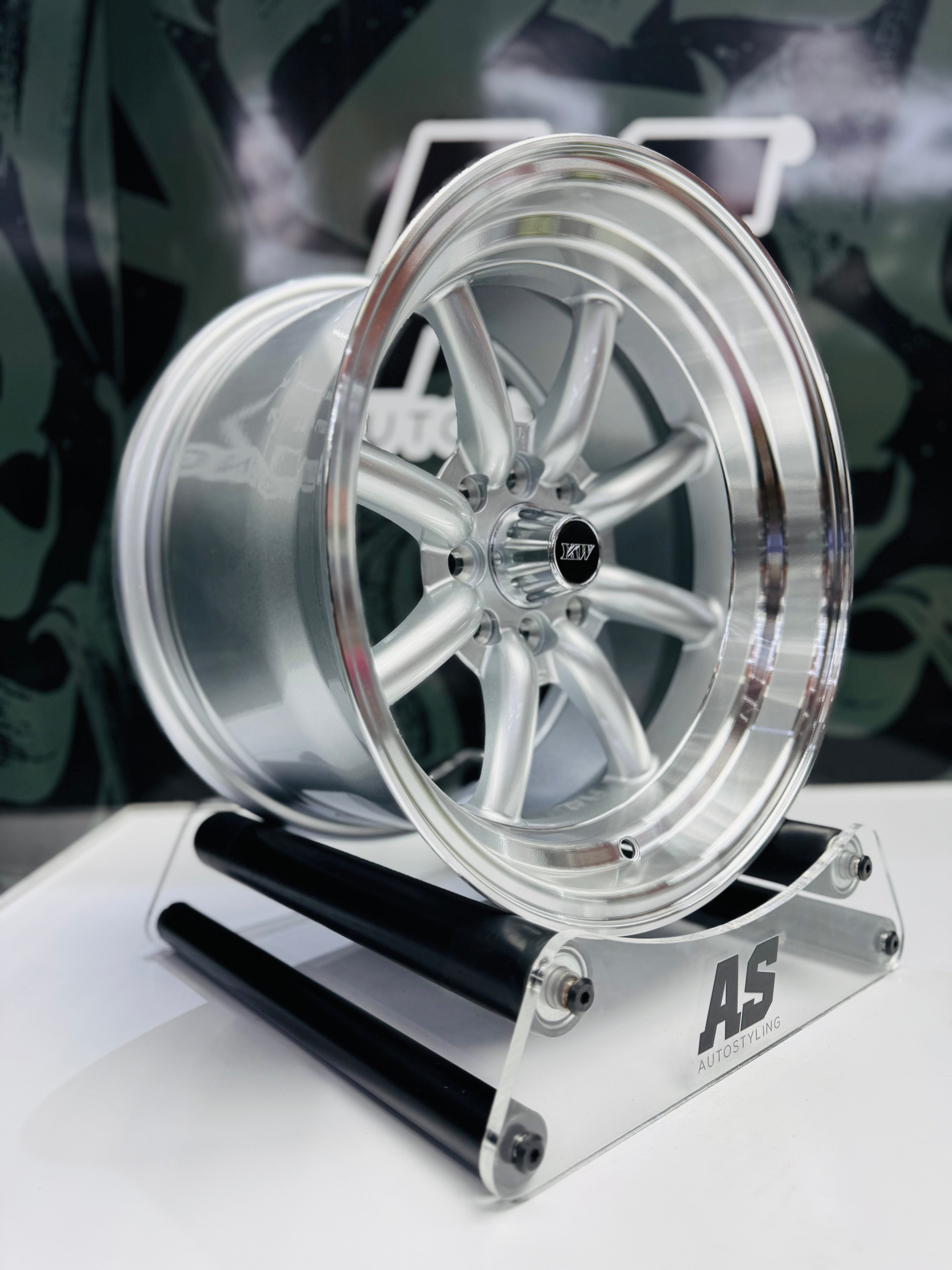 15” AS-WATA 8J/9J  4/100 4/114 SILVER - Autostyling Klerksdorp