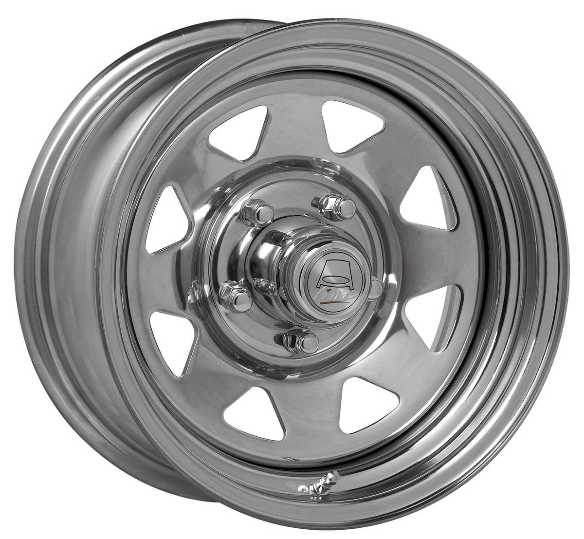 14” A-LINE 8spoke  CHROME 5/114 7 seater
