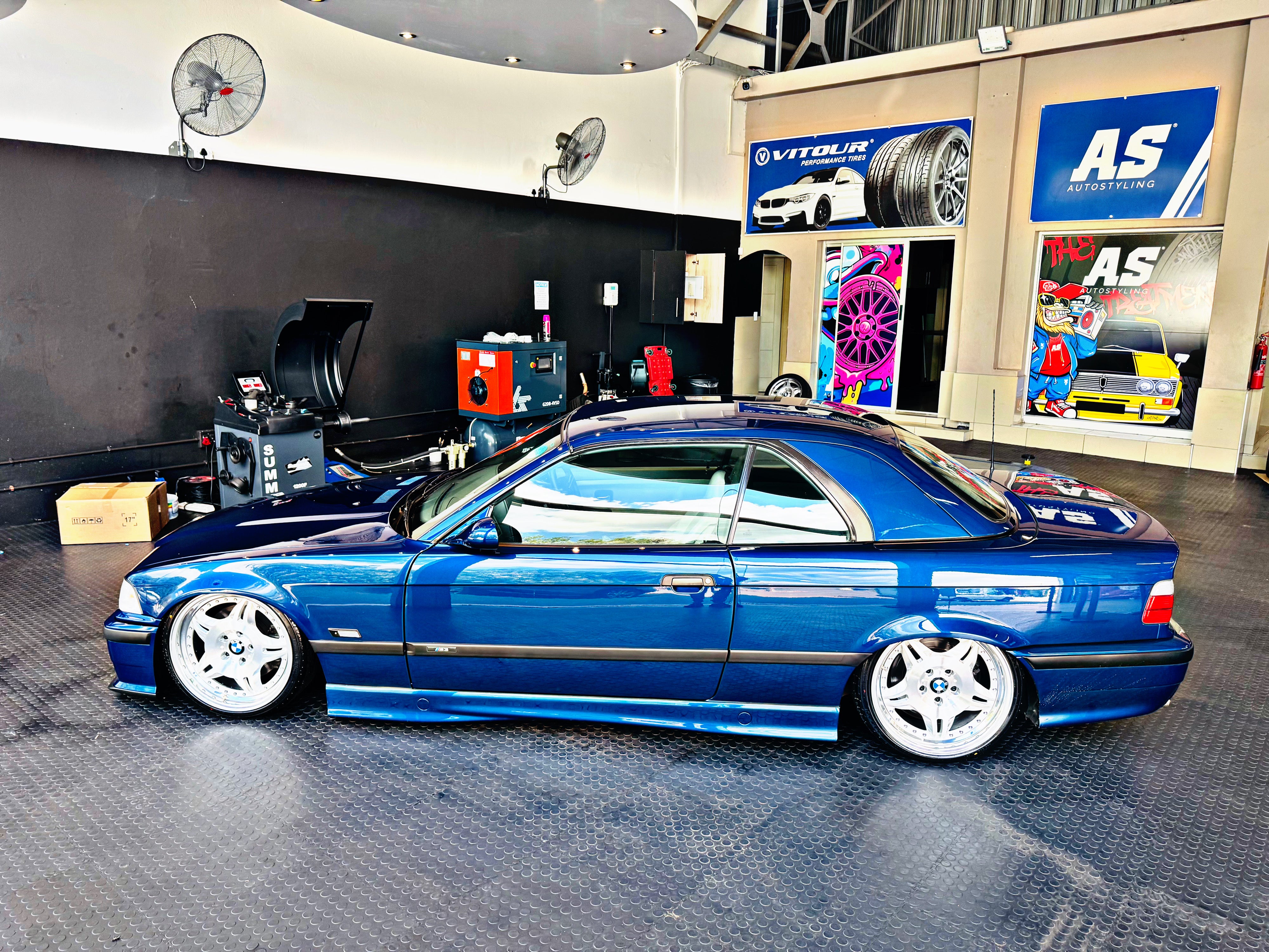 German Spec Rim 18 ” E36 M3 MOTORSPORT GERMAN SPEC FORGED2PCE SPLIT RIMS SILVER NARROW ...