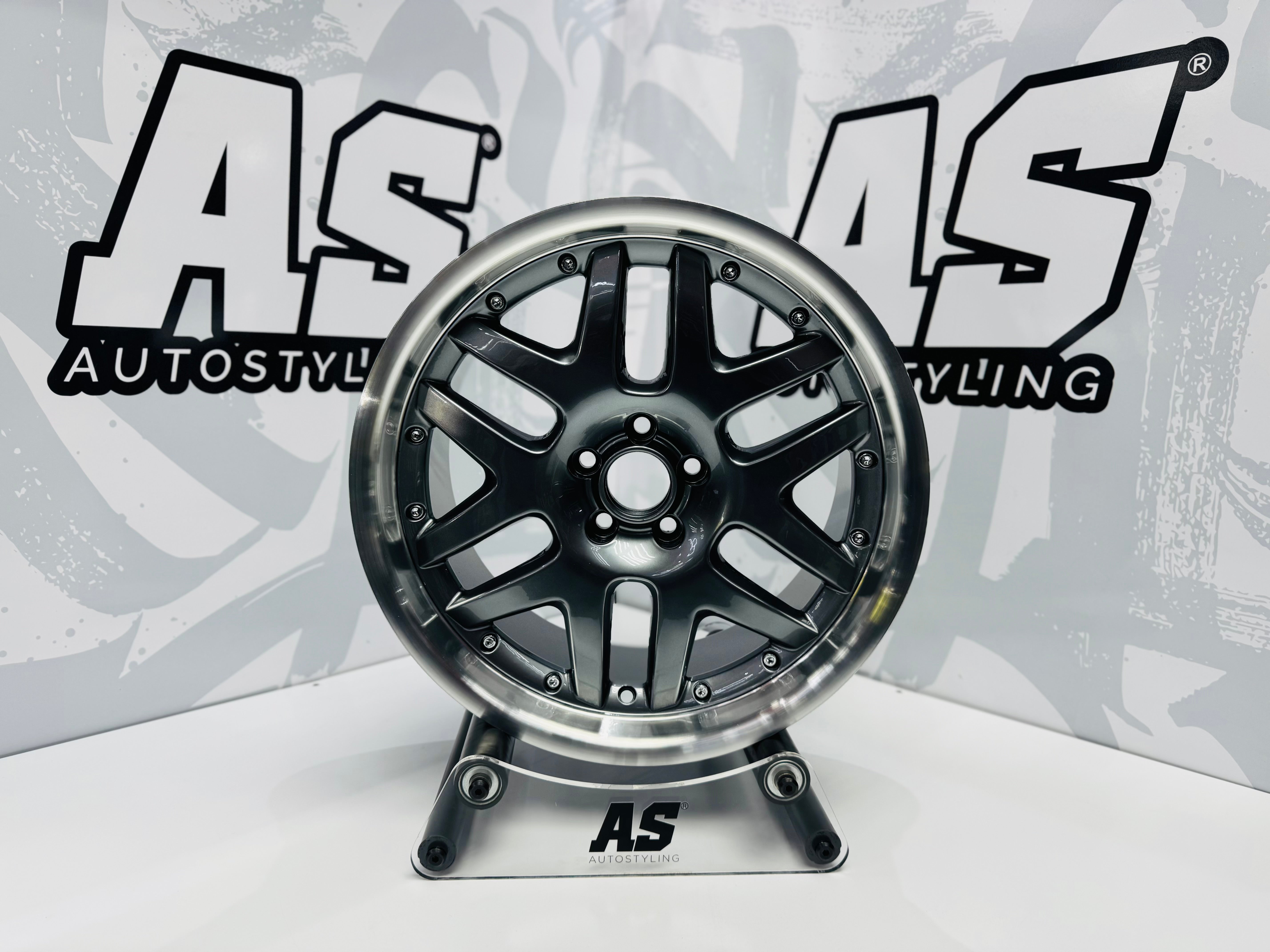 17" AS- TDI SAN MARINO REPS 5/100 GUNMETAL WHEELS