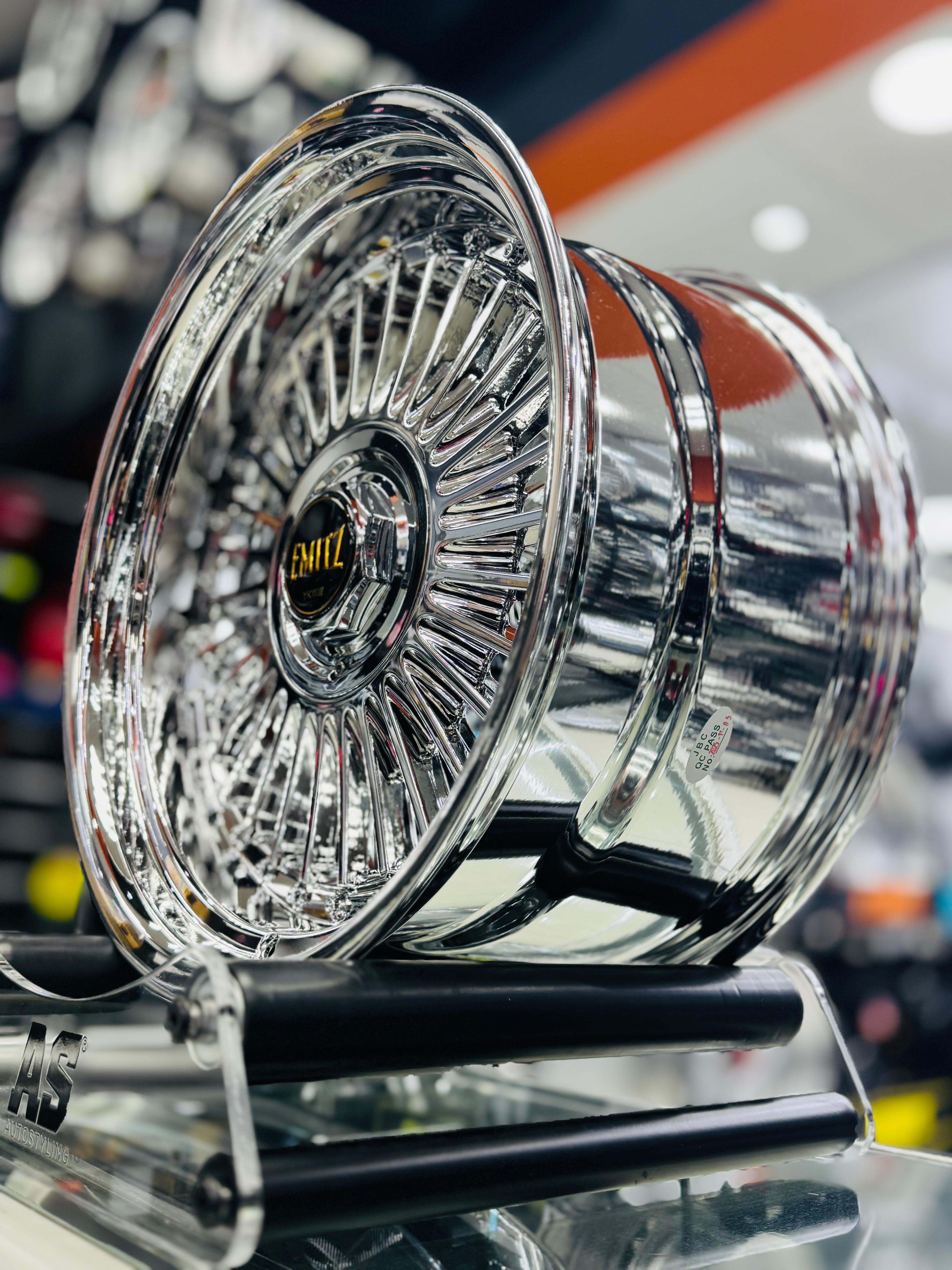 17” AS-EMITZ CHROME 4x100 4x114 5x100 5x112 5x114 5x120 - Autostyling Klerksdorp