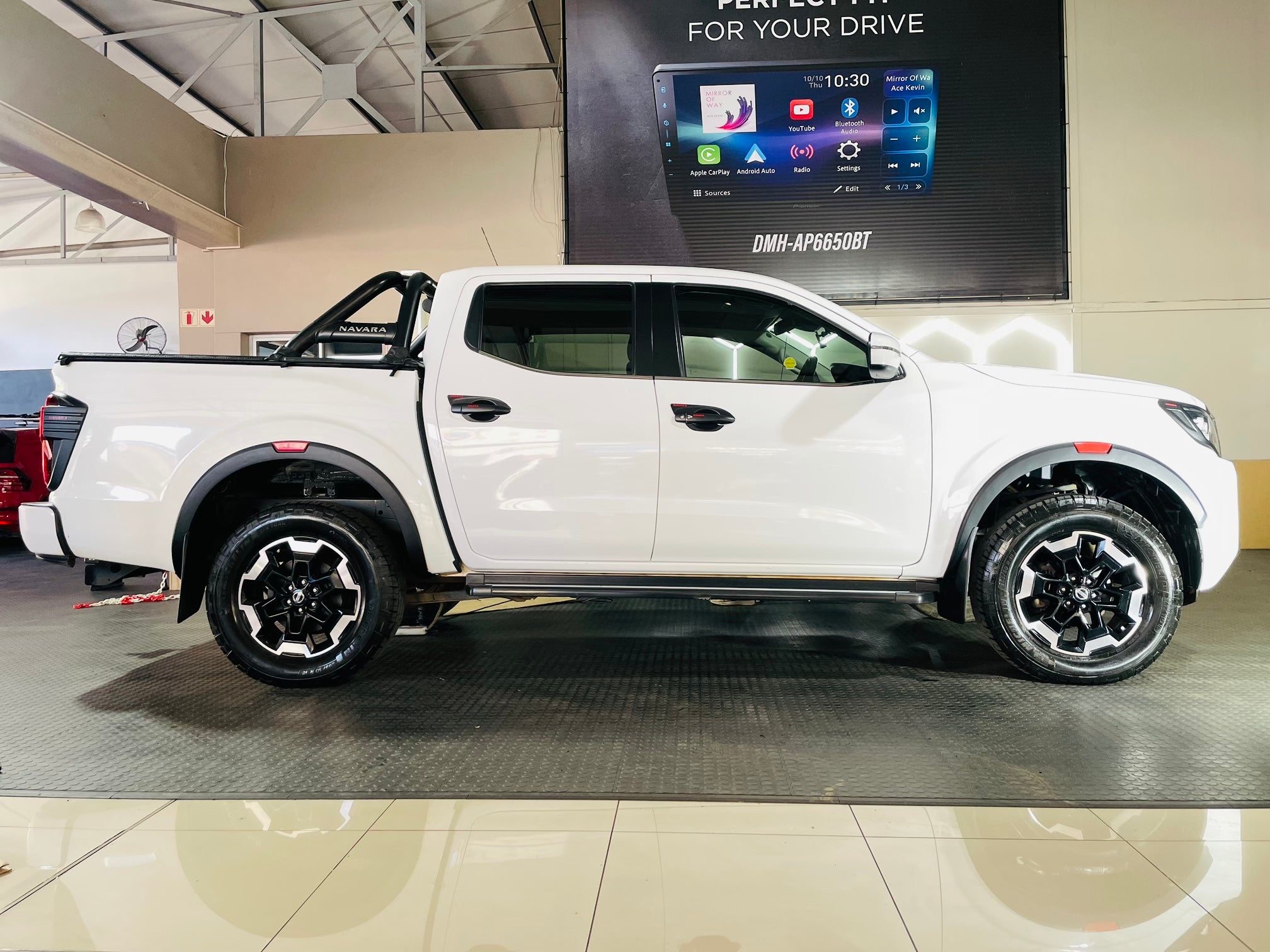 Nissan Navara PRO 4x Style 2021+ Fender Flares With Red Inserts