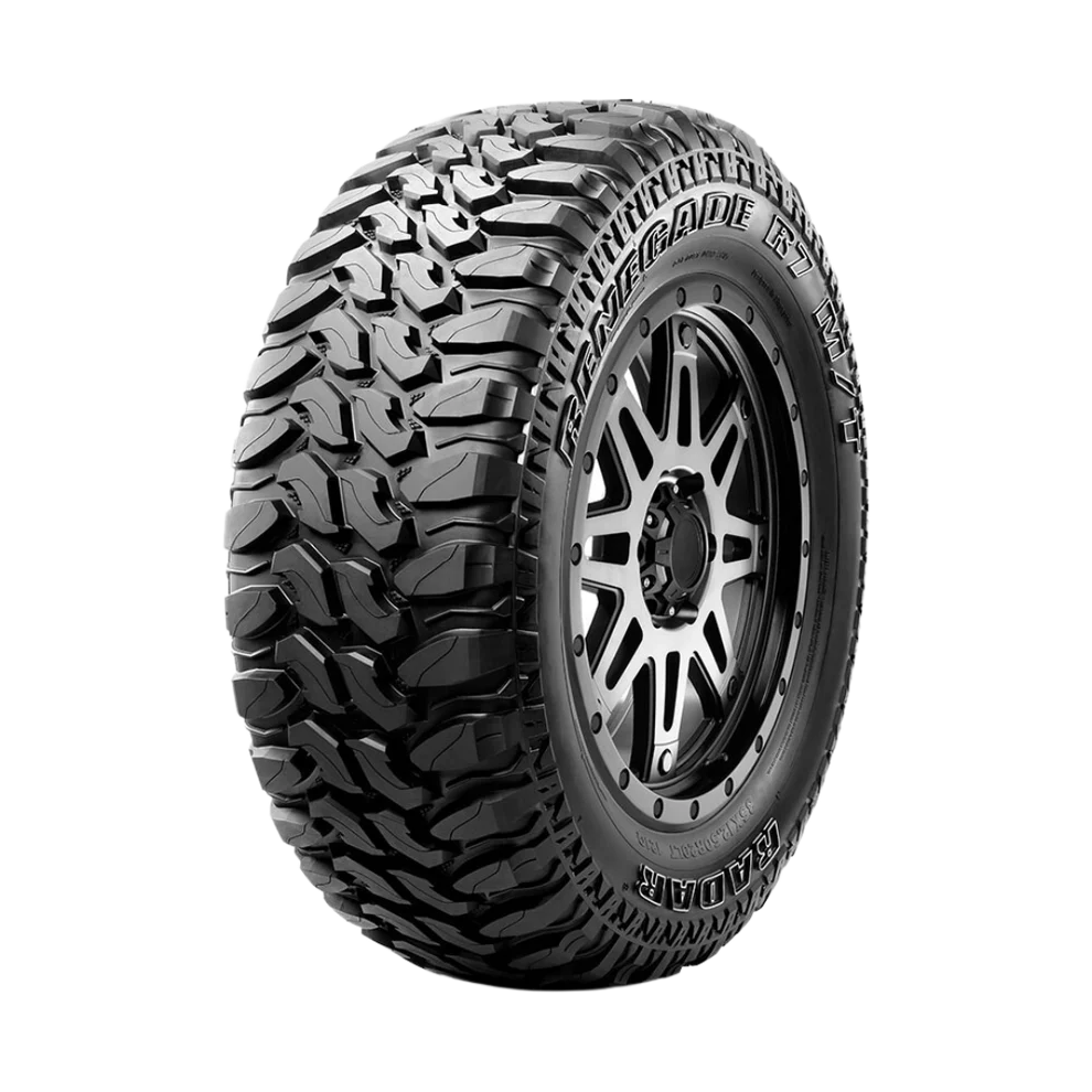 18 ” 33x12.5 RADAR RENEGADE R7 MUD TERRAIN WHITE LETTER TYRES