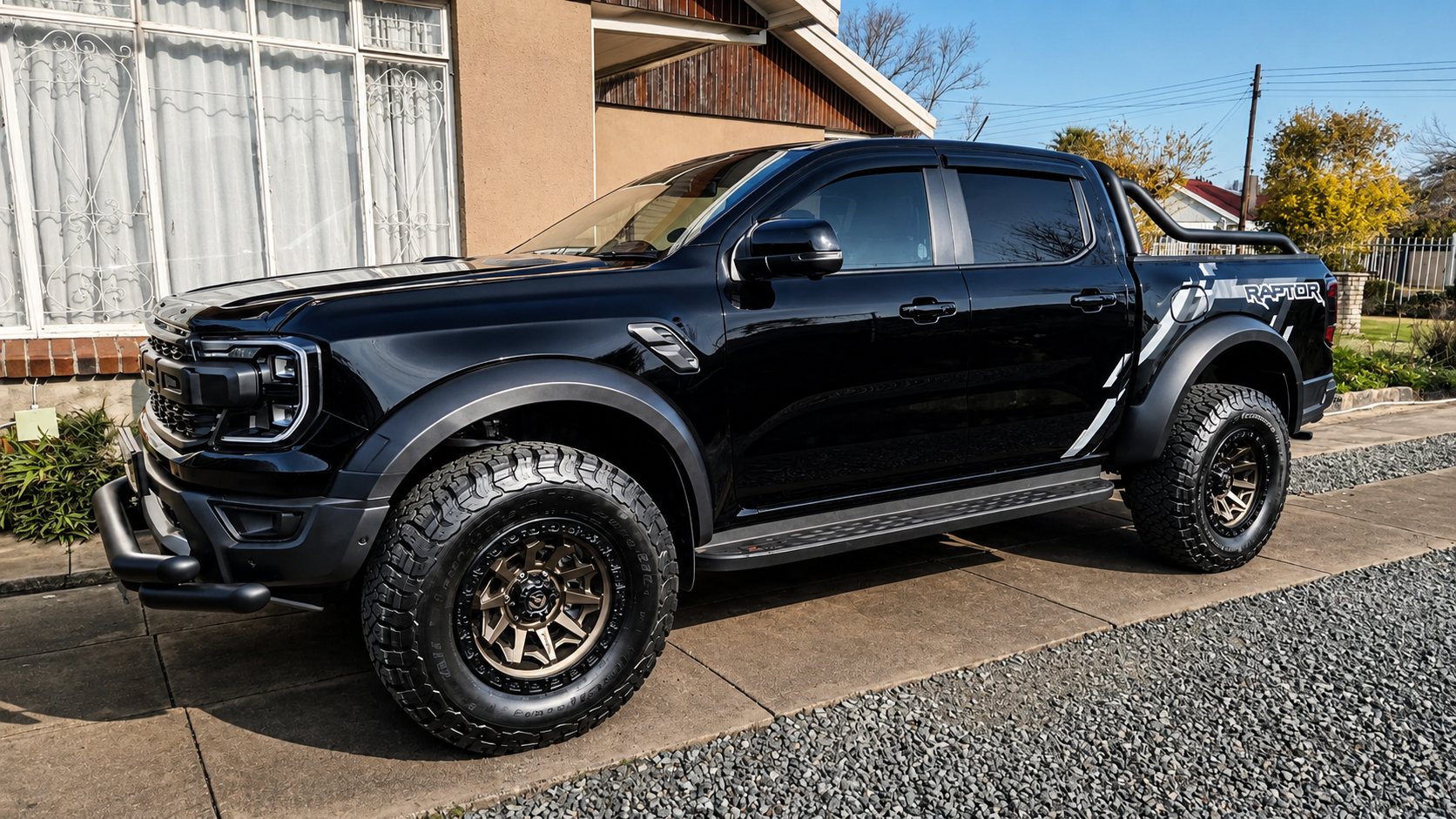 WIDE BODY  FENDER FLARE KIT (50mm wider ) - OE COLOR (2022+ FORD RANGER RAPTOR) NOW INSTOCK ‼️. - Autostyling Klerksdorp